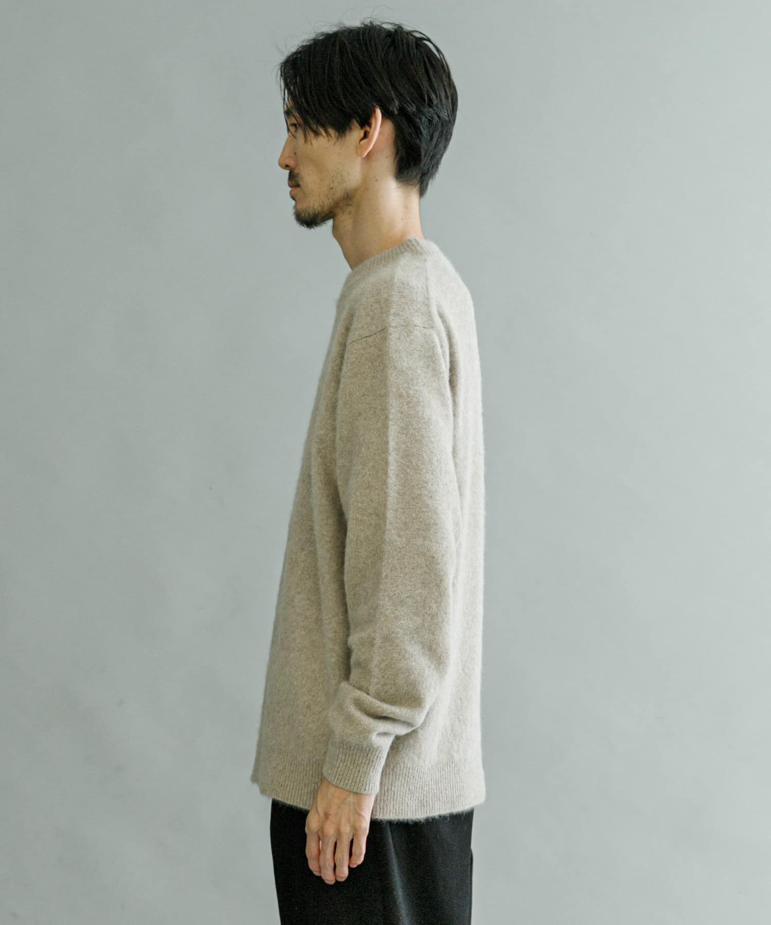 フォックスカシミヤクルーネックニット[UR37-12B013]｜URBAN RESEARCH