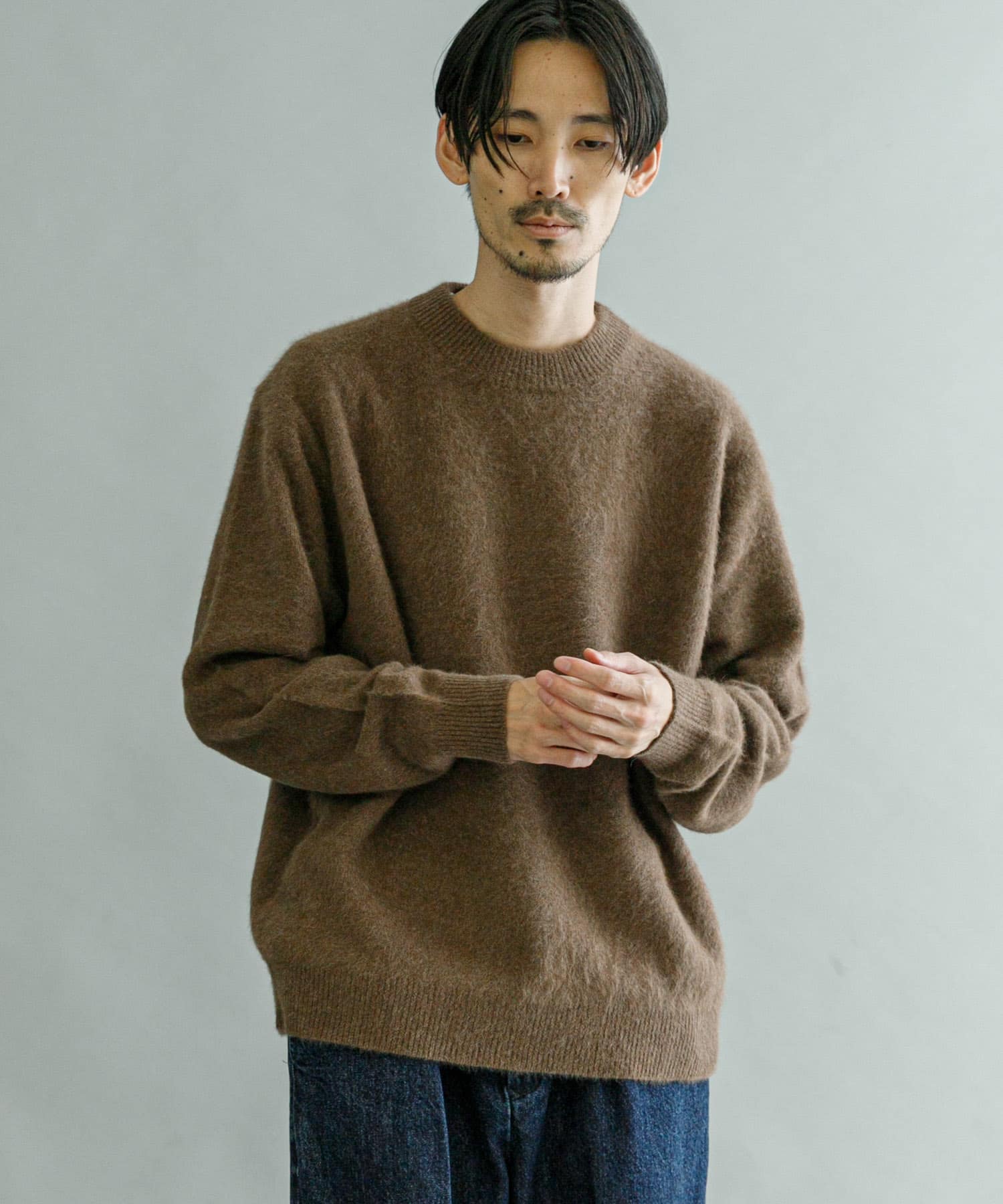 フォックスカシミヤクルーネックニット[UR37-12B013]｜URBAN RESEARCH