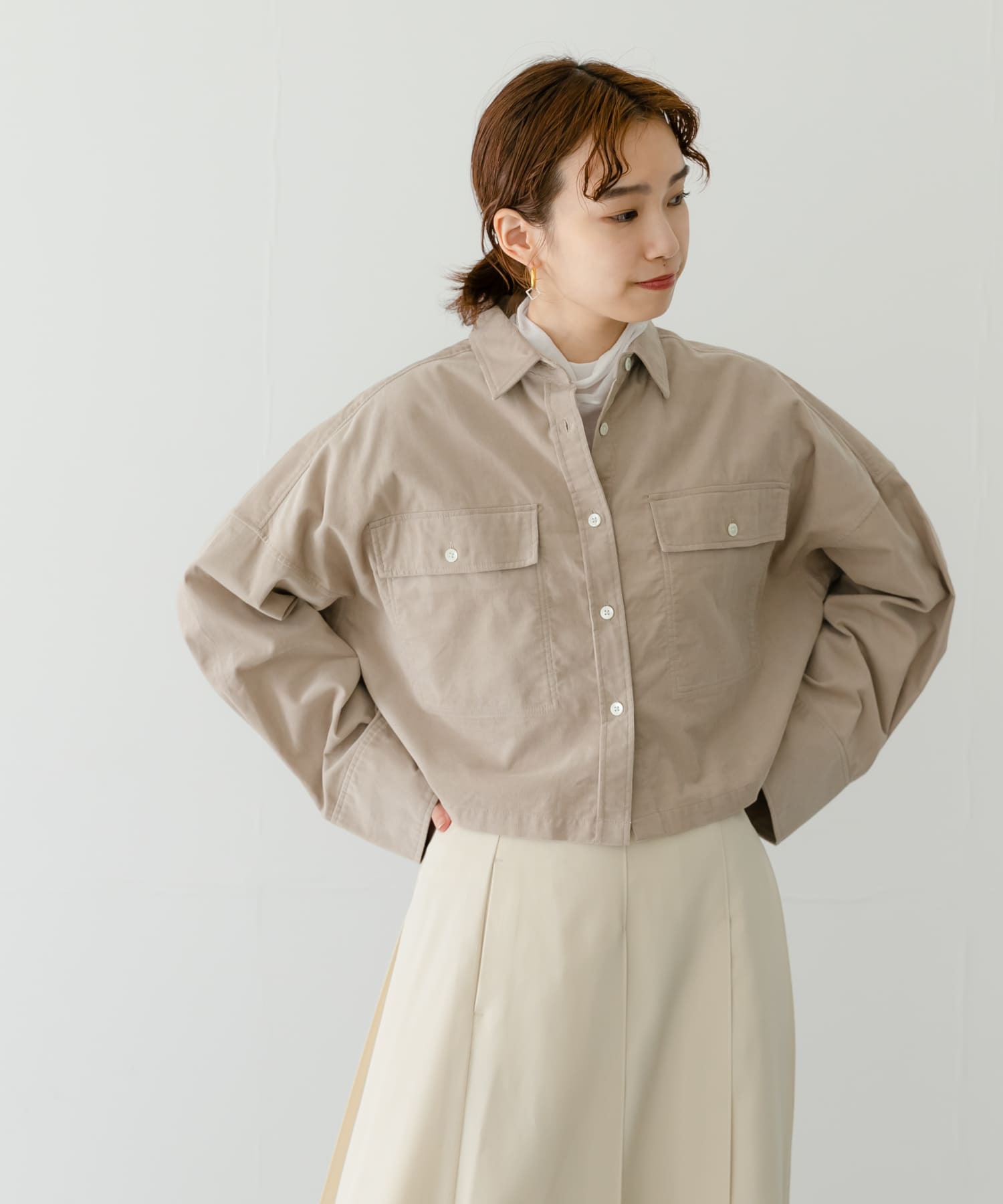 コーデュロイショート丈シャツ[UR37-23F006]｜URBAN RESEARCH公式