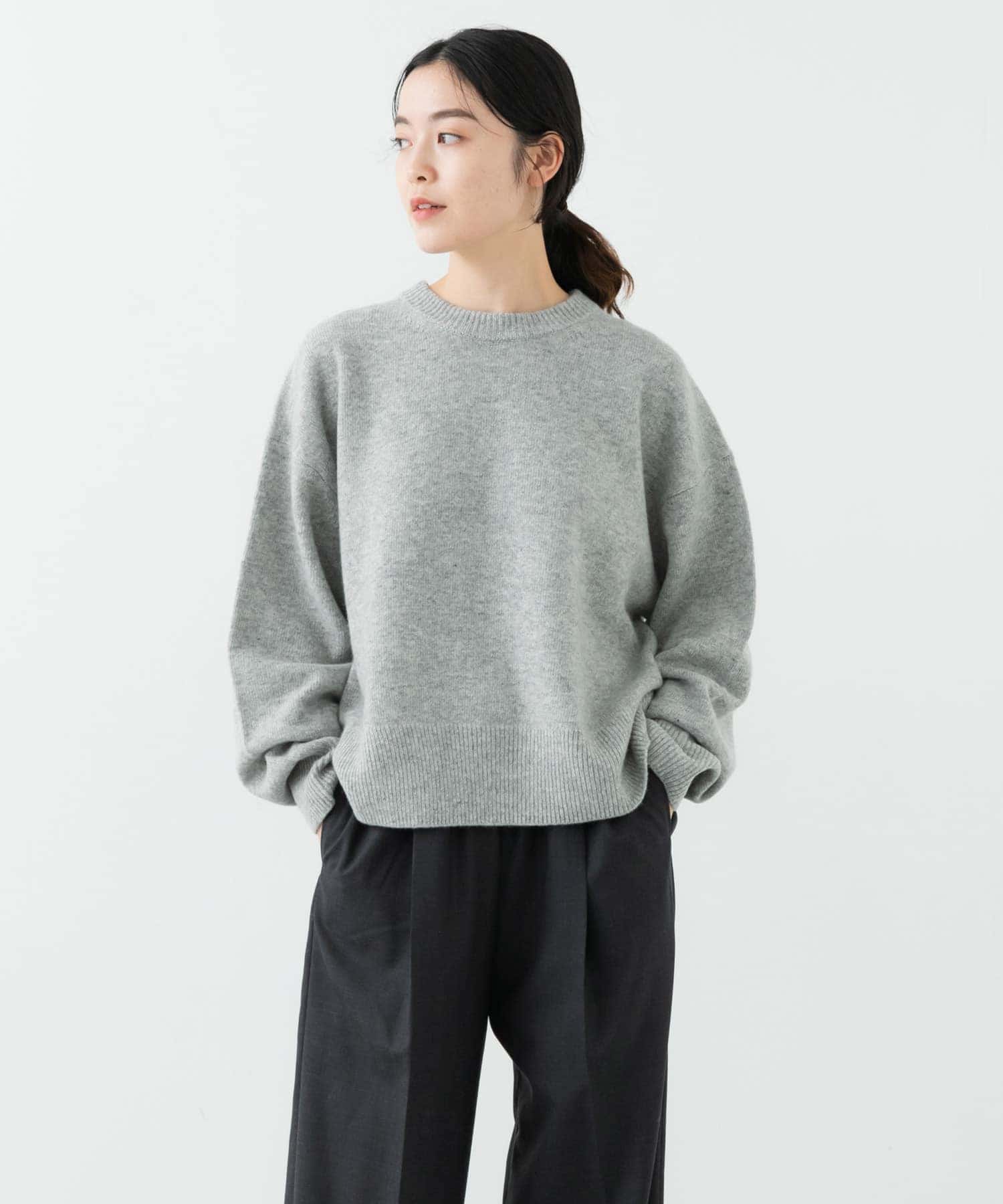 ハミルトンウールクルーネックニット[GA37-22M013]｜URBAN RESEARCH