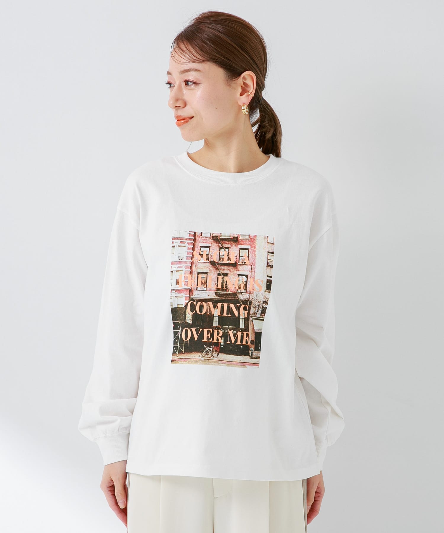フォトロングスリーブTシャツ[LA44-21J401]｜URBAN RESEARCH公式 
