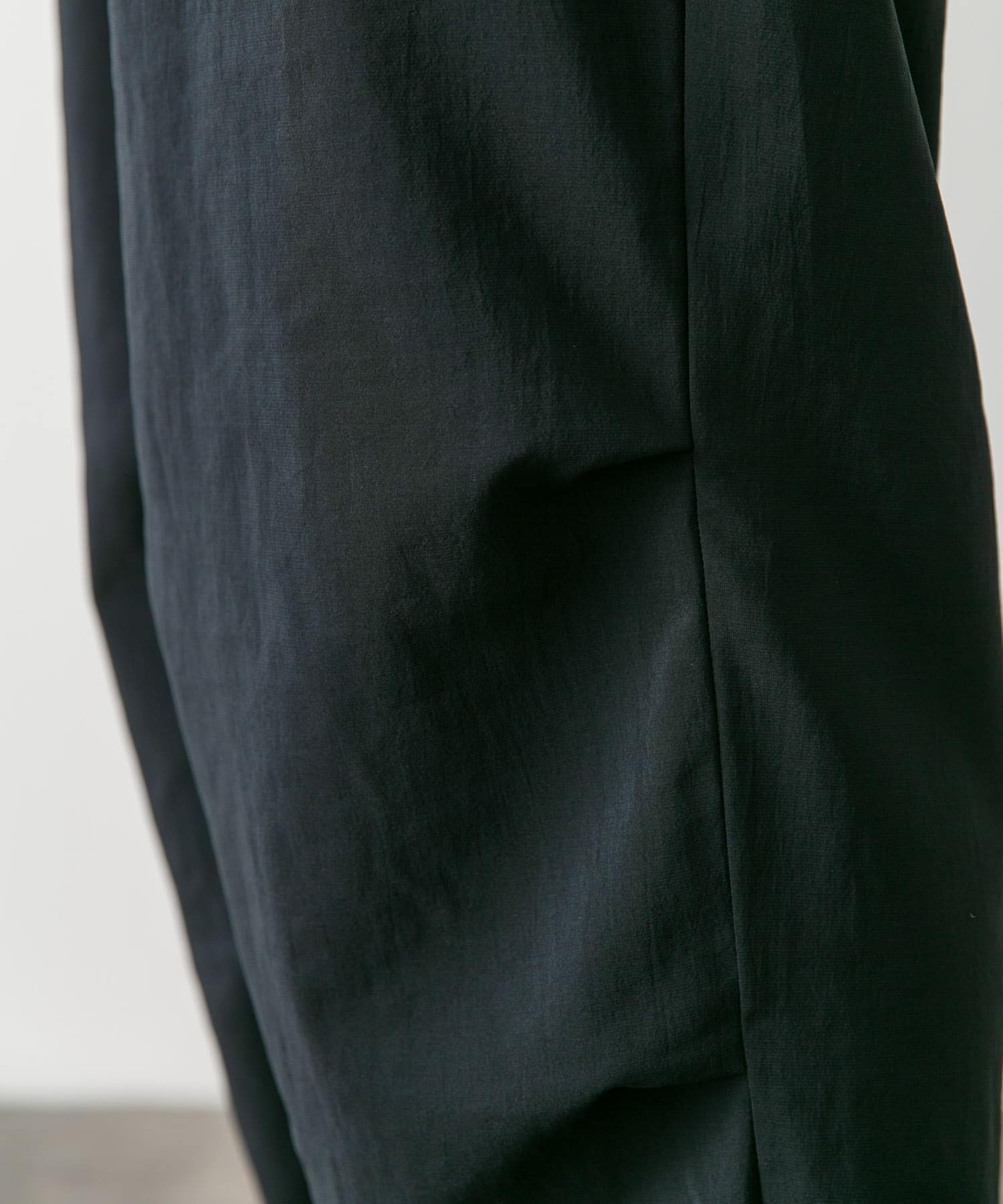 STILL BY HAND 強撚ポリエステルイージーパンツ[DM45-PT04242PUS