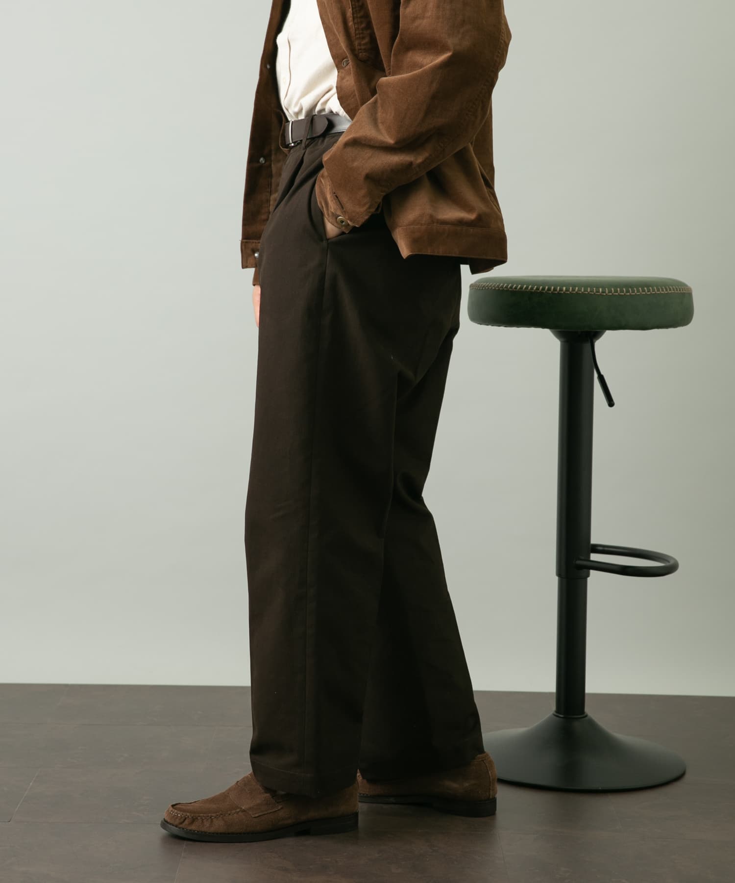45R】モールスキンのイージースラックス WOMEN  51160084｜1977年創業、日本の服。丈夫で長持ち、気持ちの良い服づくりという哲学のもと、糸からものづくりをしています。