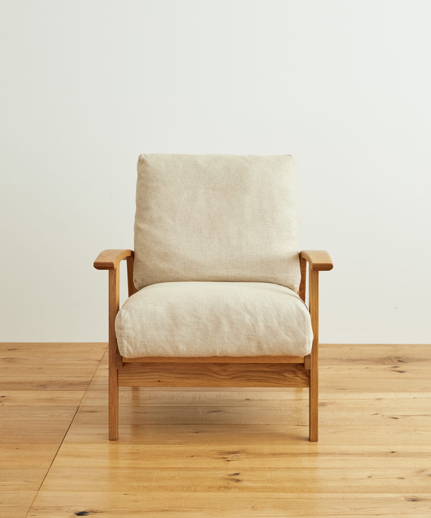 BOTHY LINEN Sofa 1P オーク無垢材[URF-LINENSF01P]｜URBAN
