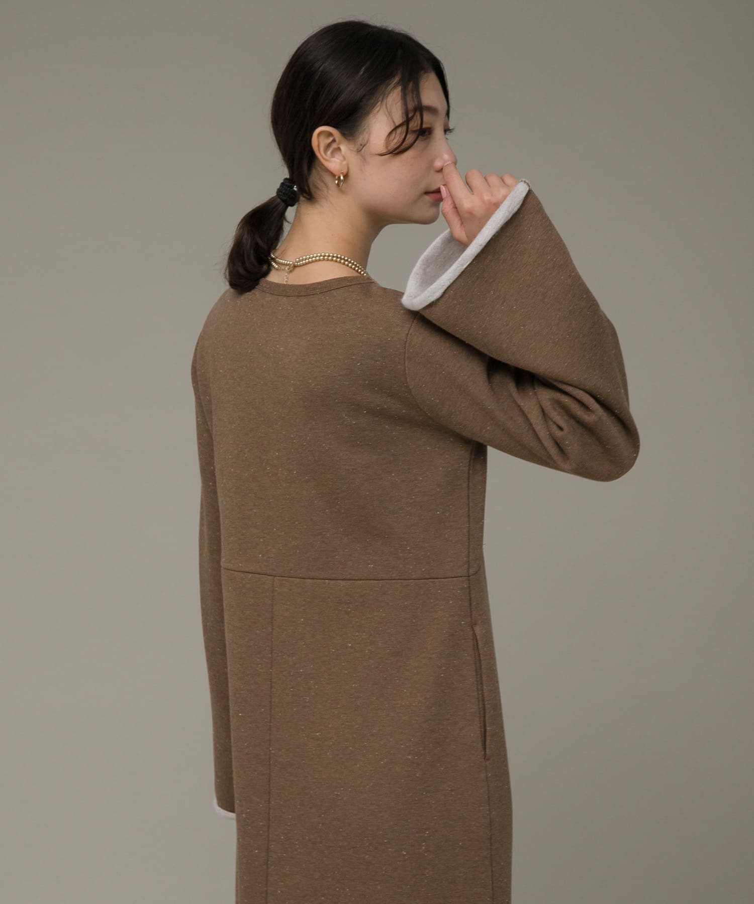 リラクシースウェットドレスワンピース[LA47-26R805]｜URBAN
