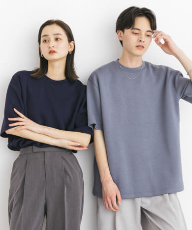 『一部WEB限定カラー』『ユニセックス』ダンボールポンチショートスリーブTシャツ