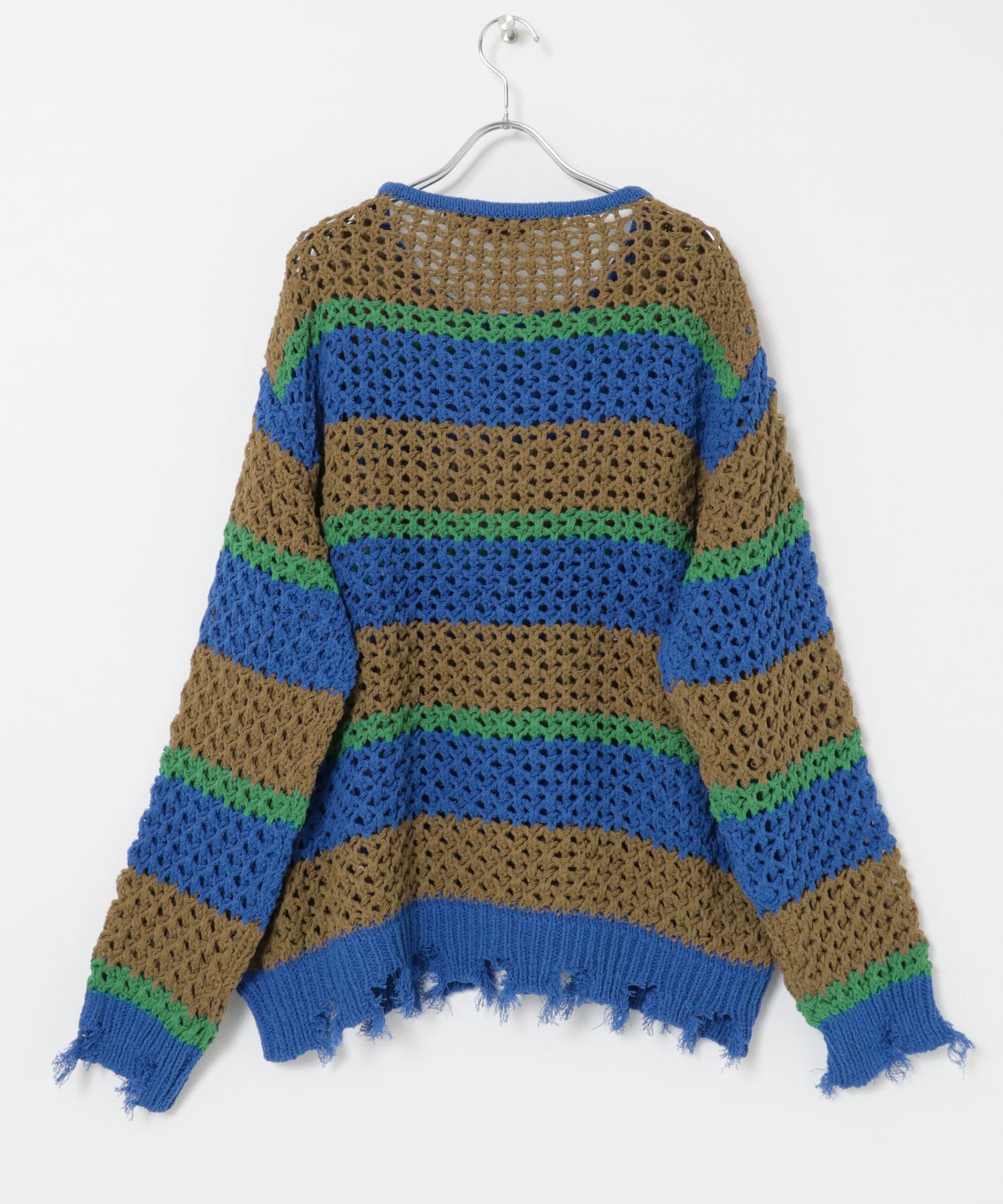 Andersson Bell: Red Damaged Sweater | SSENSE Canada