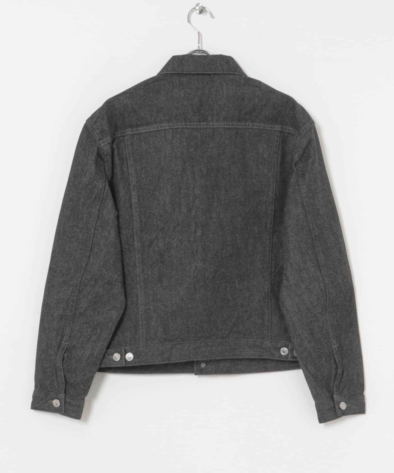 A PRESSE Black Denim Trucker Jacket[BSMA4-AP-1002]｜URBAN