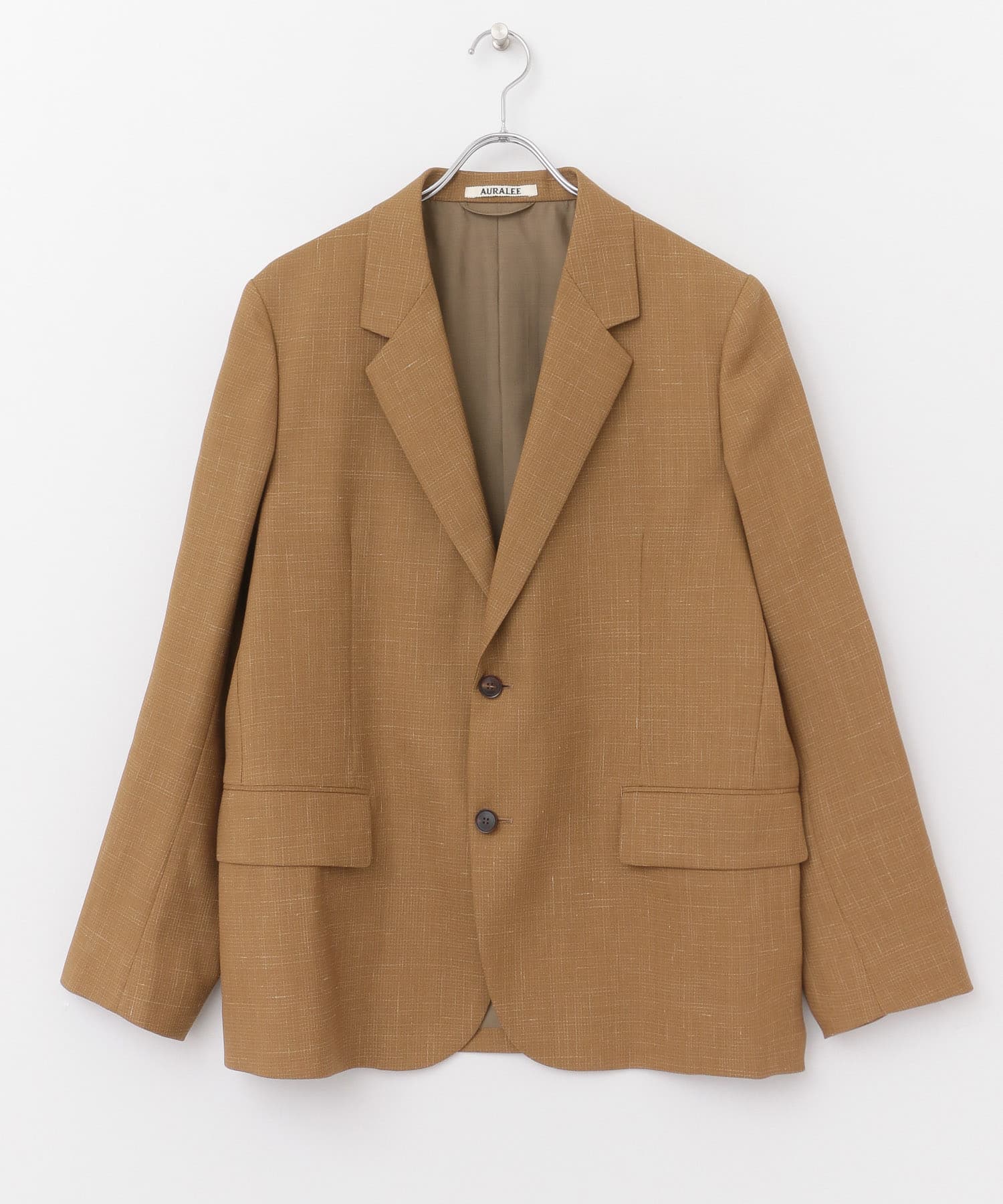 大注目】 AURALEE WOOL JACKET LINEN CUPRA - テーラードジャケット 大阪特売 Auralee linen jacket その他