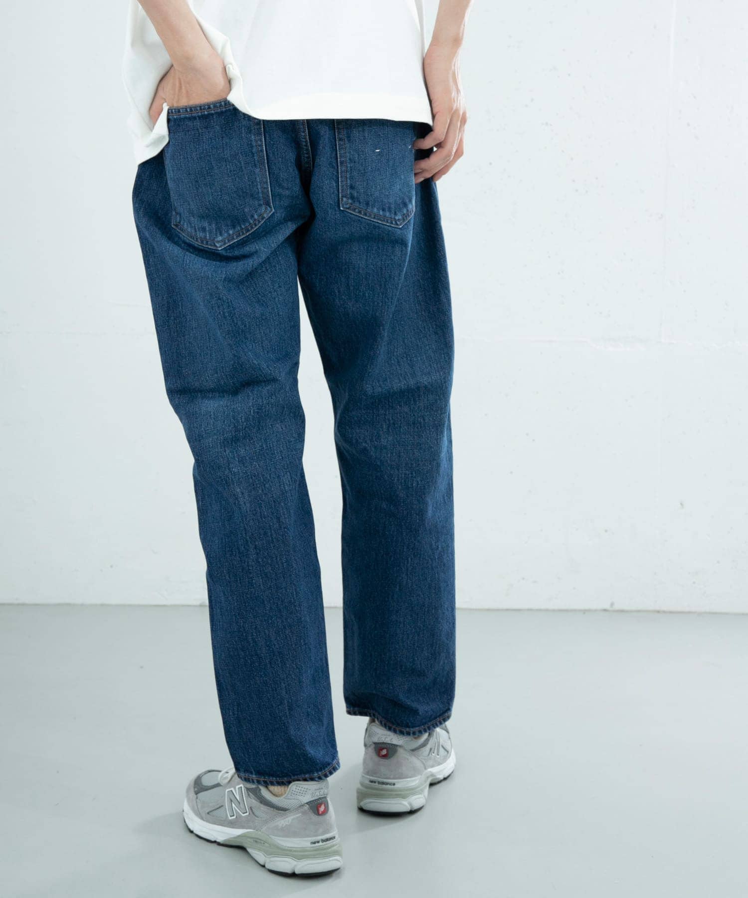 ユニセックス』ordinary fits 5POCKET ANKLE DENIM/used[OMP020A-UL03n 