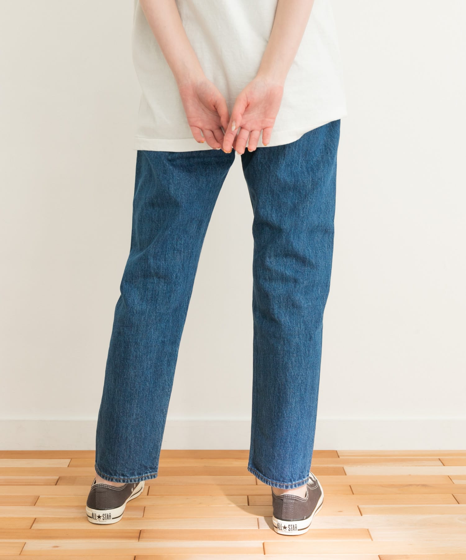 ユニセックス』ordinary fits 5POCKET ANKLE DENIM/used[OMP020A-UL03n 