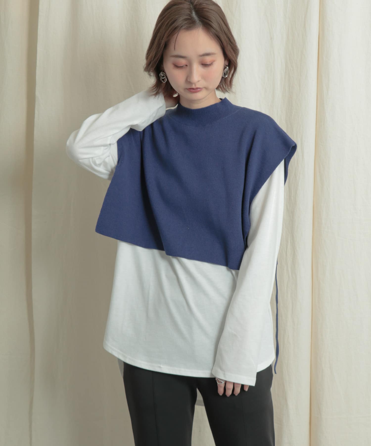 WEB/一部店舗限定』ニットベストカットロンTシャツアンサンブル[AA14-22L030]｜URBAN RESEARCH公式ファッション通販