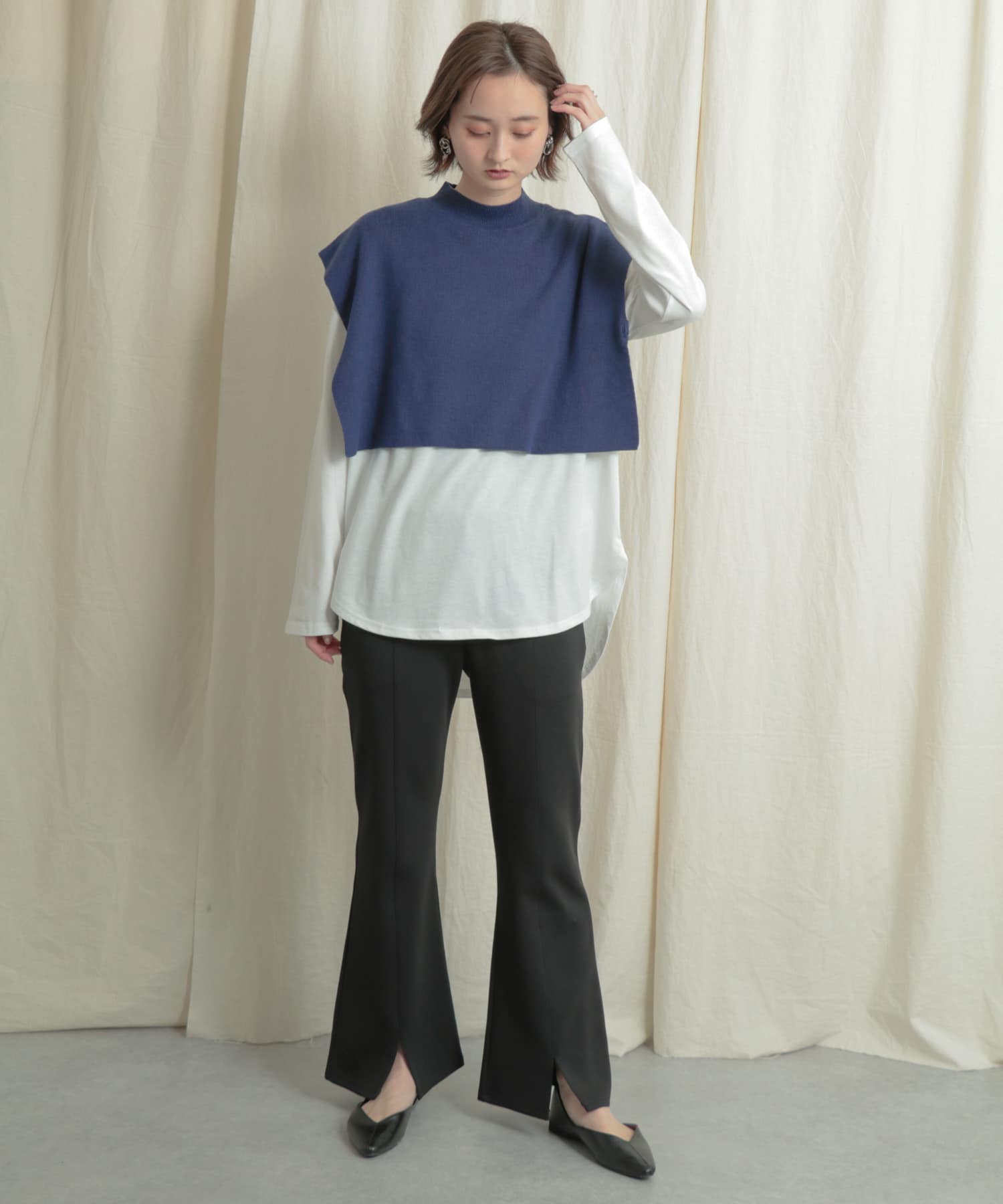 WEB/一部店舗限定』ニットベストカットロンTシャツアンサンブル[AA14-22L030]｜URBAN RESEARCH公式ファッション通販