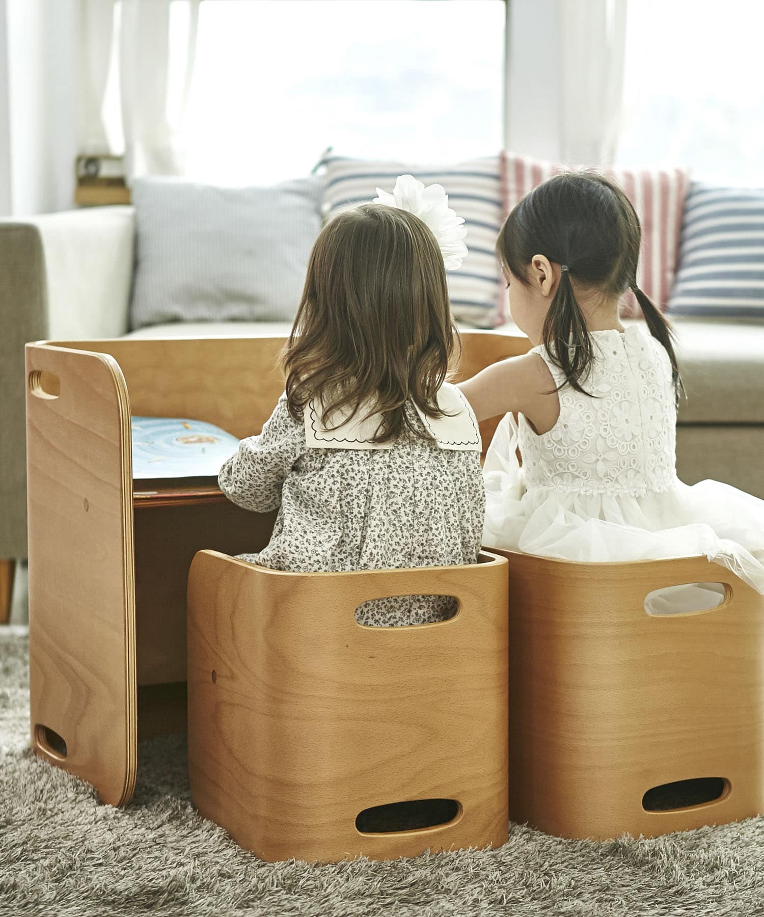 HOPPL コロコロチェアデスク3点セット[URF-CL-3set-NA]｜URBAN RESEARCH公式ファッション通販