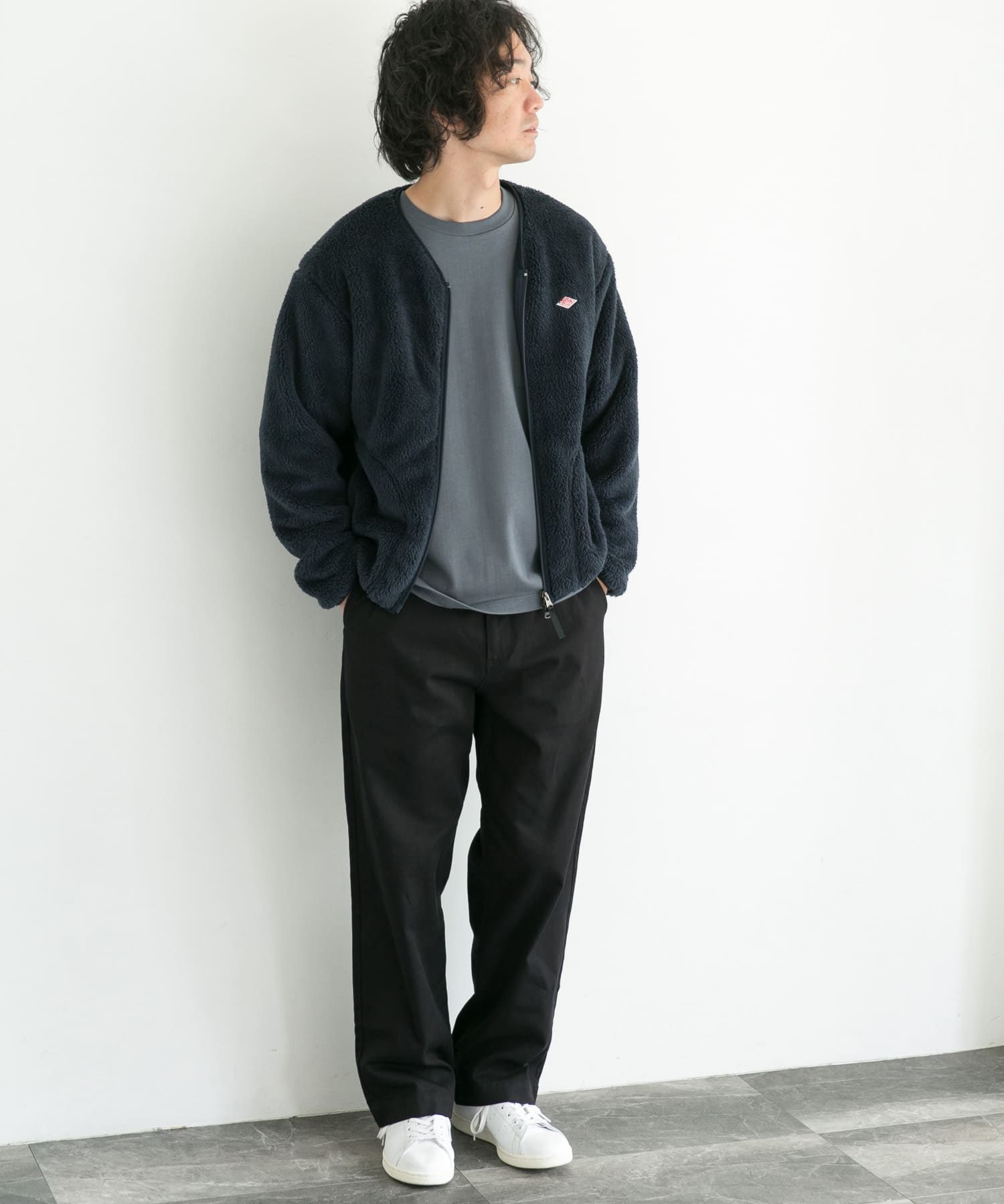 DANTON ダントン直営限定women’s ZIP SWEAT PARK 34