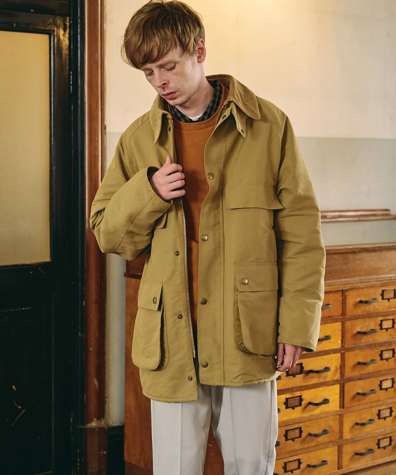 別注 Barbour Doors Fleecelined Bedale Og Smb0304 Dm17 Urban Research公式ファッション通販
