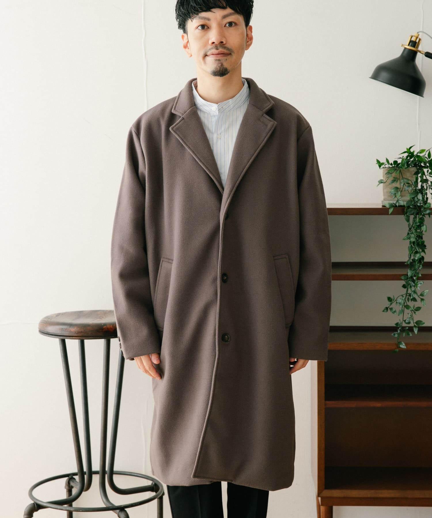ウールライクメルトン チェスターコート[IT27-17A018]｜URBAN RESEARCH