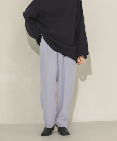 センタープレスWIDEスラックス