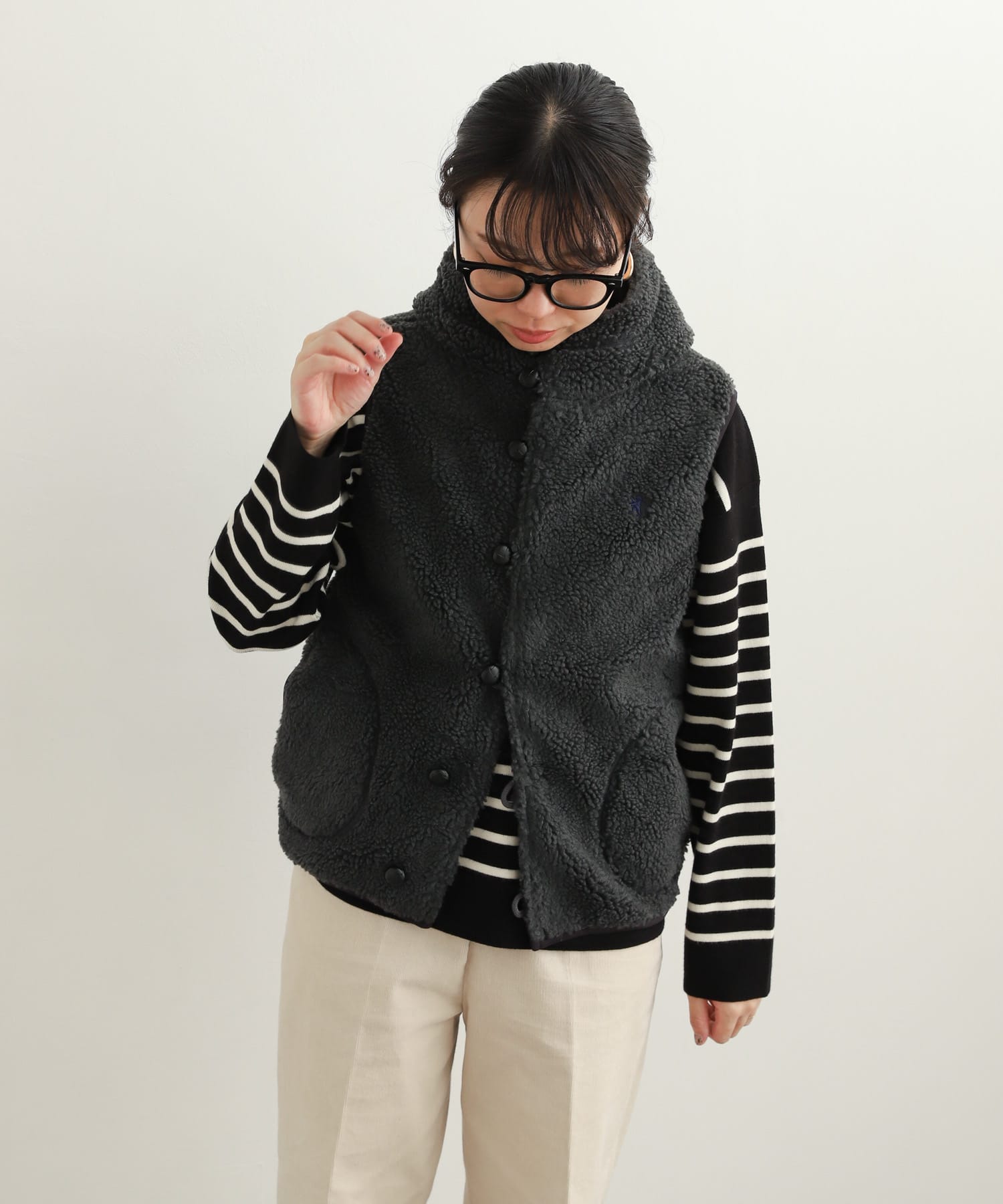 GYMPHLEX ボアベスト[J-1069-DW27]｜URBAN RESEARCH公式ファッション通販