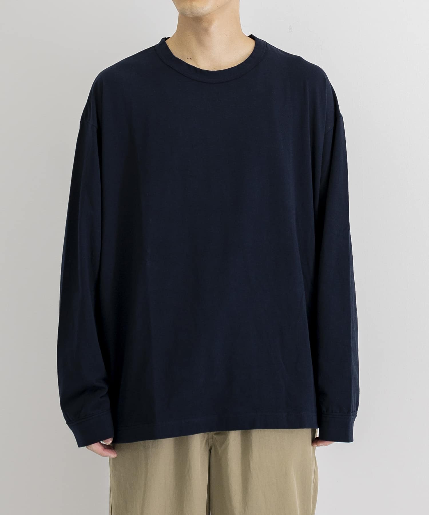 UNTRACE BOX COTTON T-SHIRTS LONG-SLEEVE[UN-011-BSM26]｜URBAN 