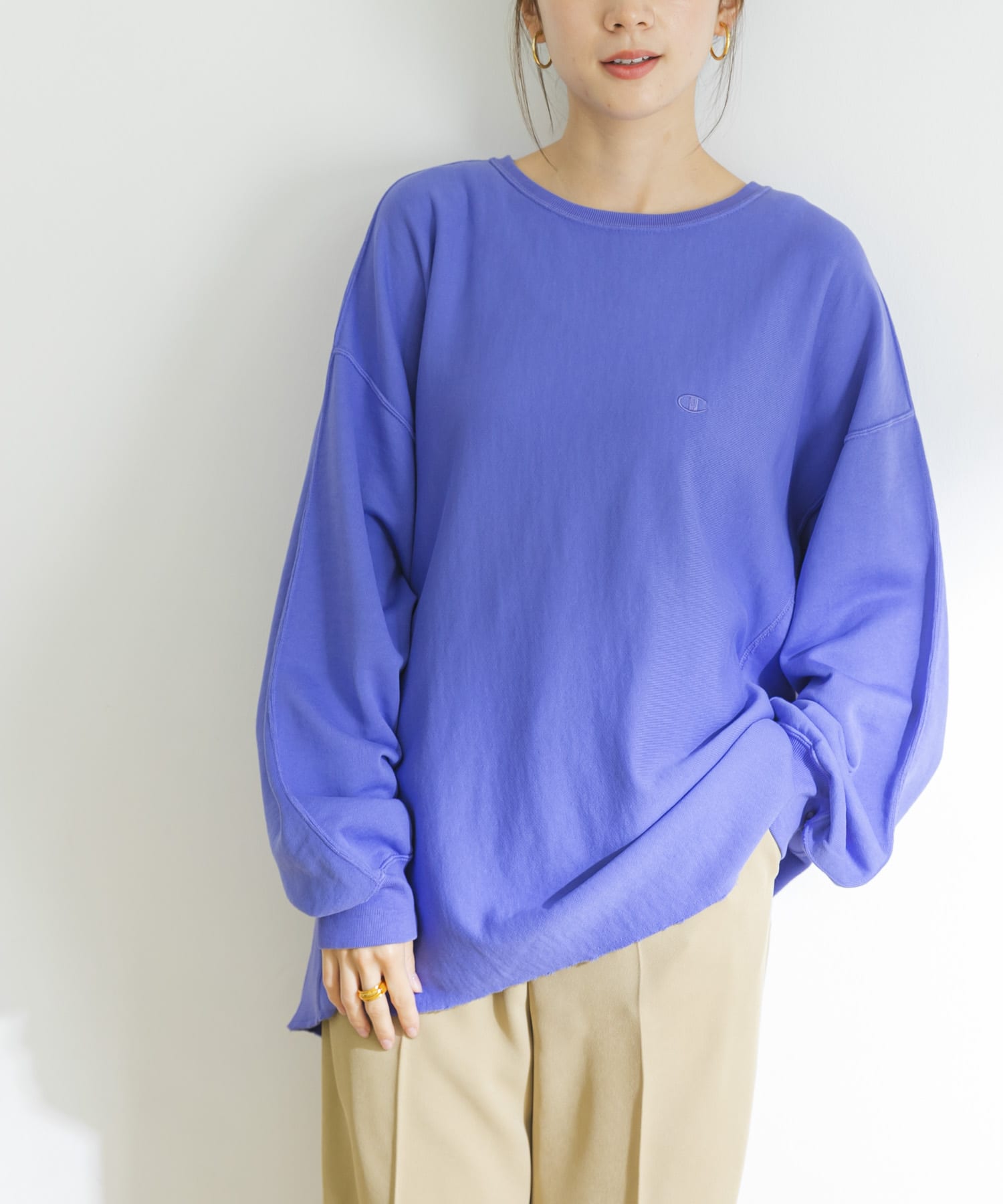 WEB限定』『別注』Champion×UR リバースウィーブ製品染めスウェット 