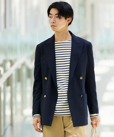 LIFE STYLE TAILOR　メタルボタンWブレザー