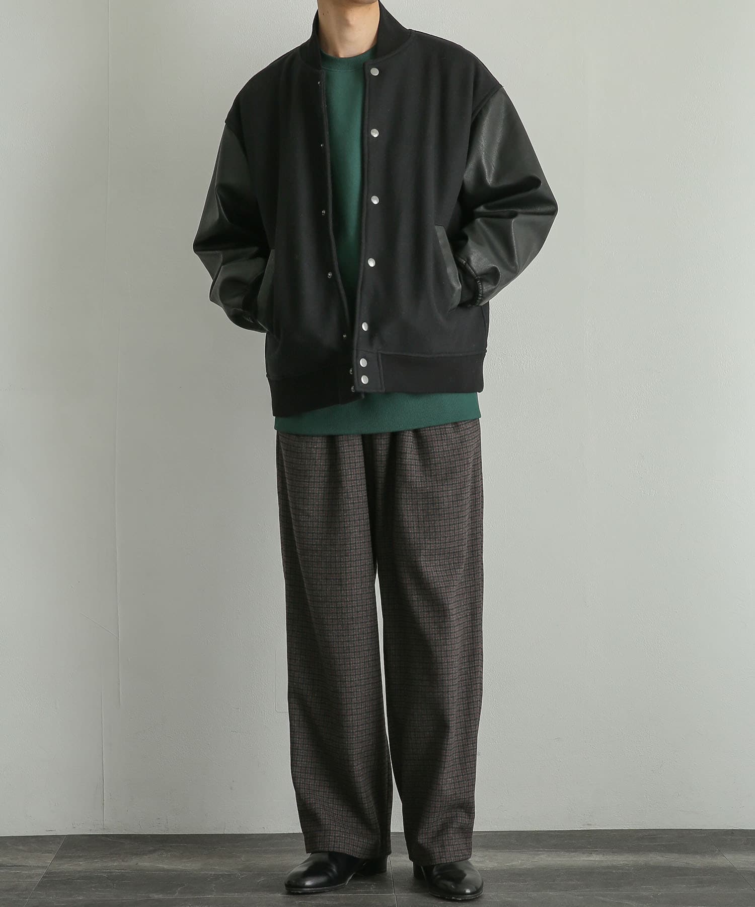 ユニセックス』NewZealandWoolスタジャン[AA27-17A107]｜URBAN 