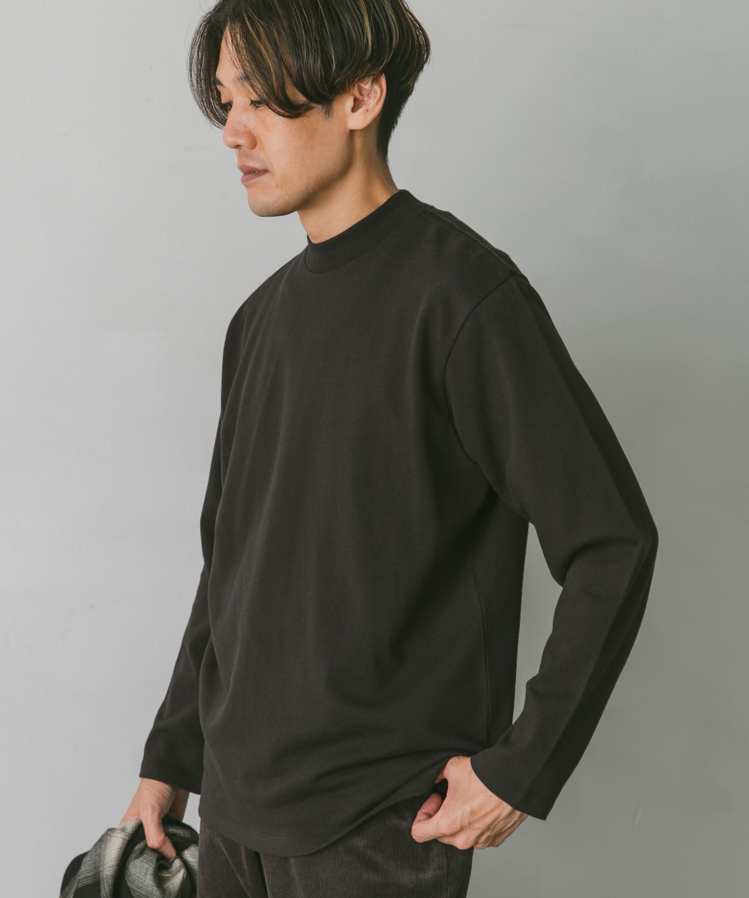 モックネックロングスリーブTシャツ[DR27-11H706]｜URBAN RESEARCH公式