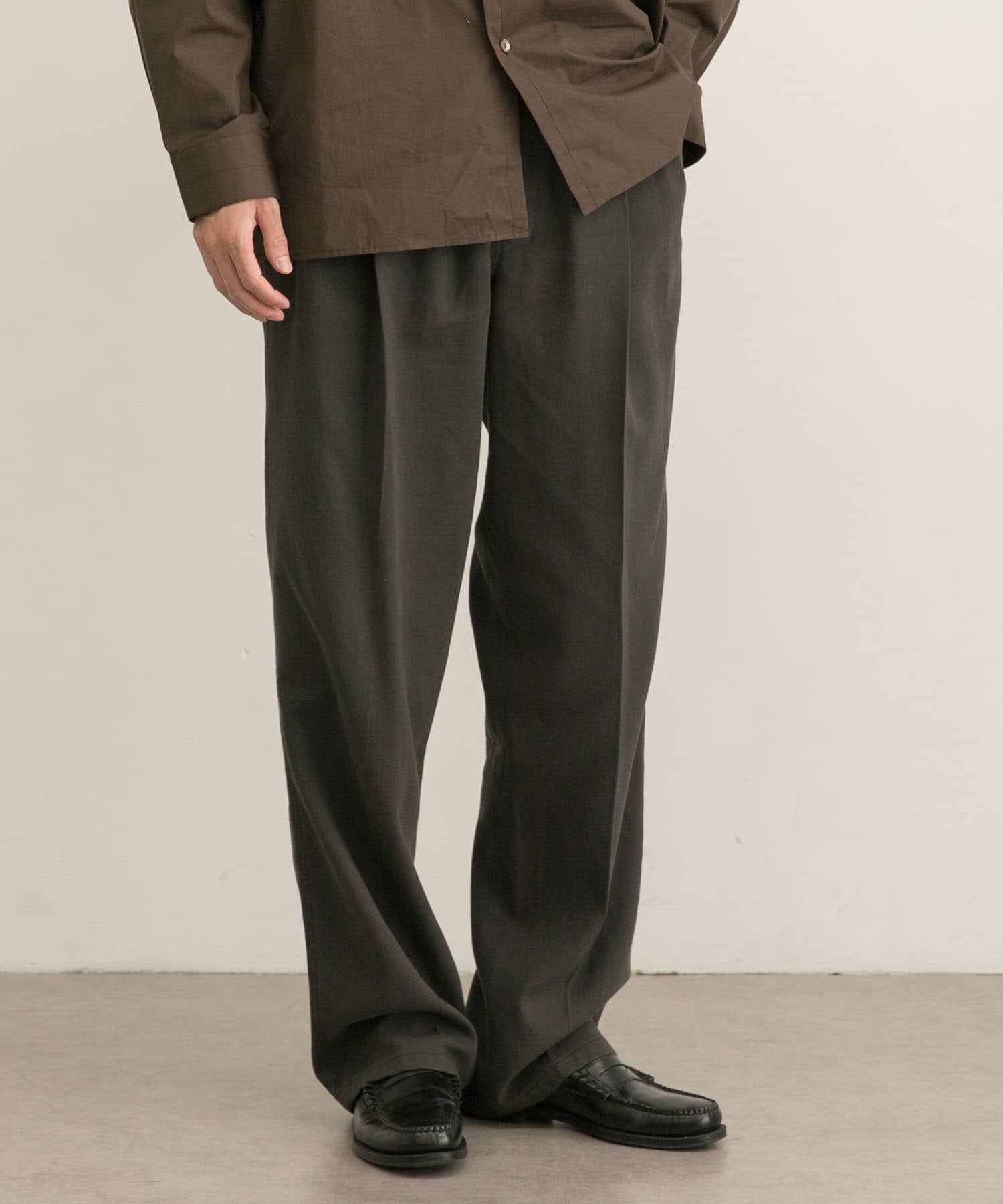 Lemaire loose pleated pants