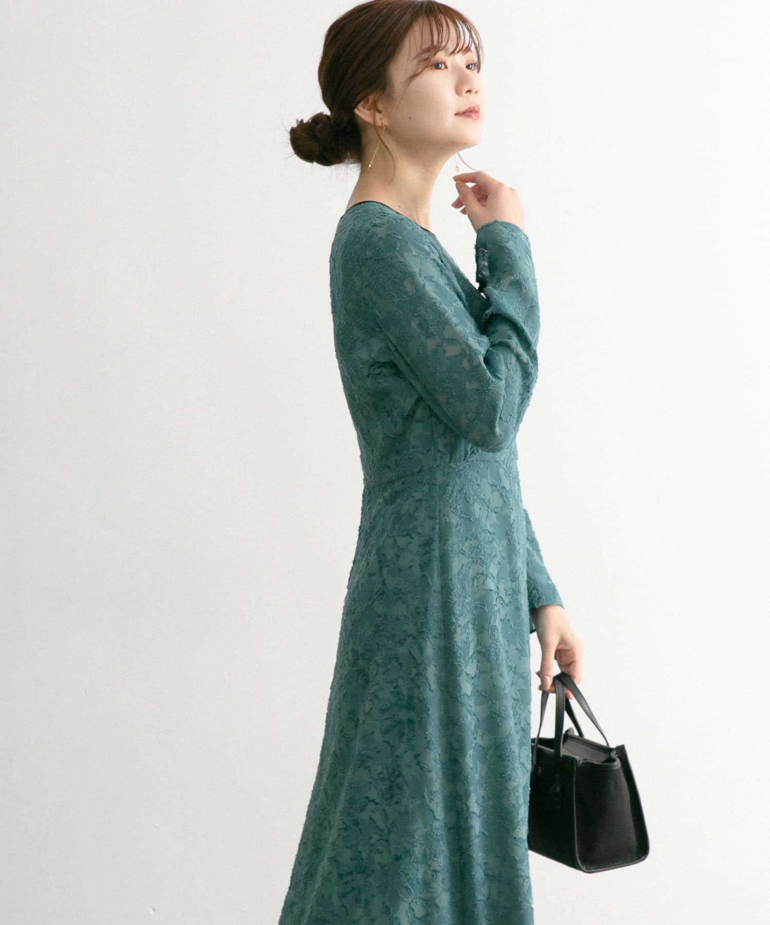 適切な価格 ジャガードパイピングドレス kaene www.lsansimon.com