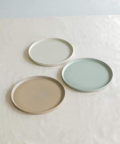 信楽焼 musve plate L 2枚セット