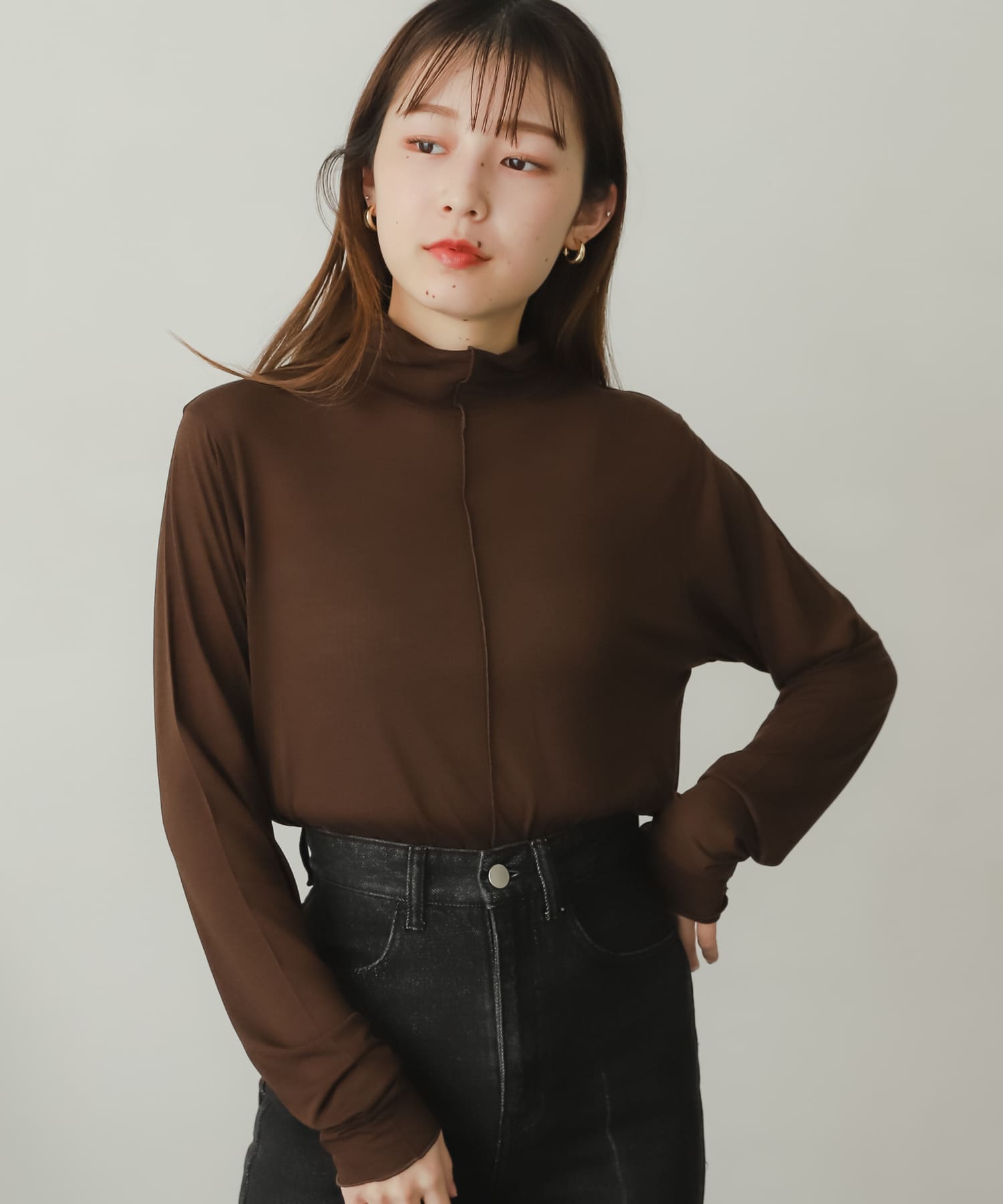 シアーハイネックTシャツ[AA27-21B107]｜URBAN RESEARCH公式 