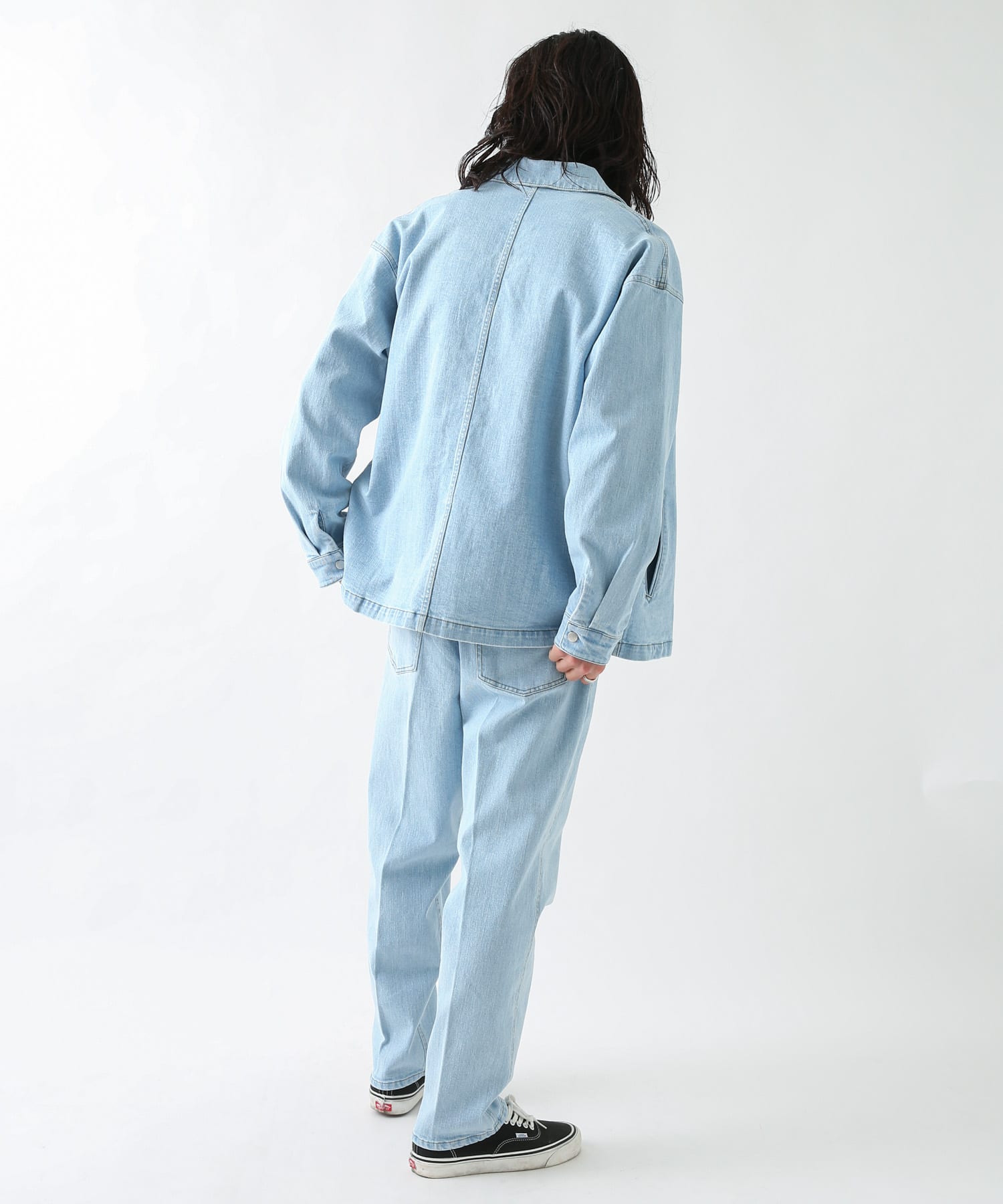 ショッピング売品 ジオメトリックステッププリントイージーストレート