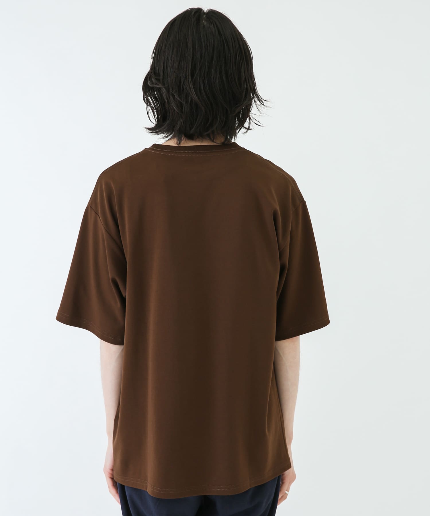 コンパクトスムースポンチショートスリーブTシャツ[LA35-11S001 