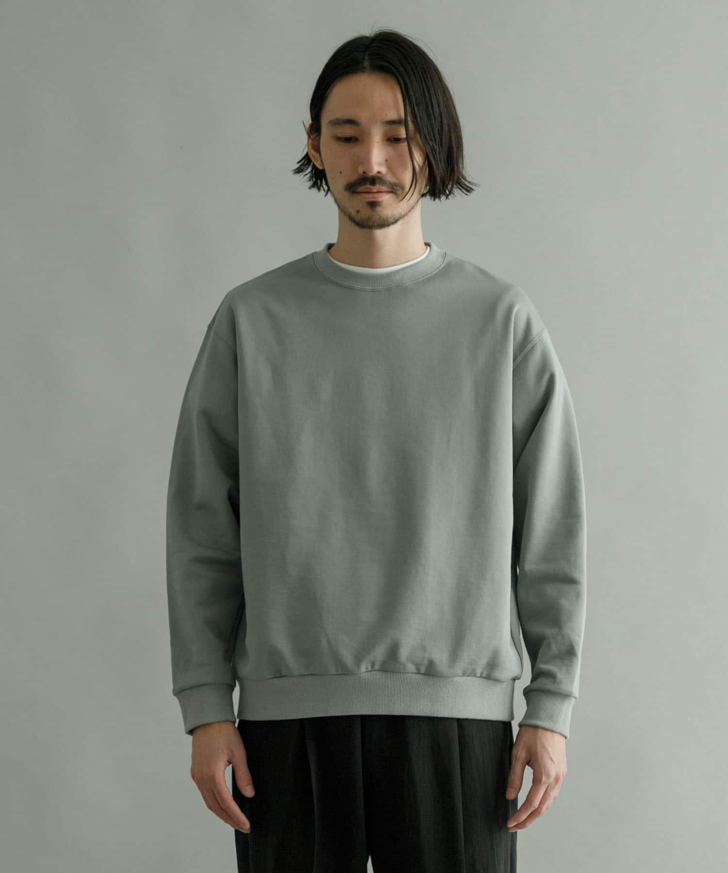 ナイロン裏毛クルーネックスウェット[UR34-11R001]｜URBAN RESEARCH