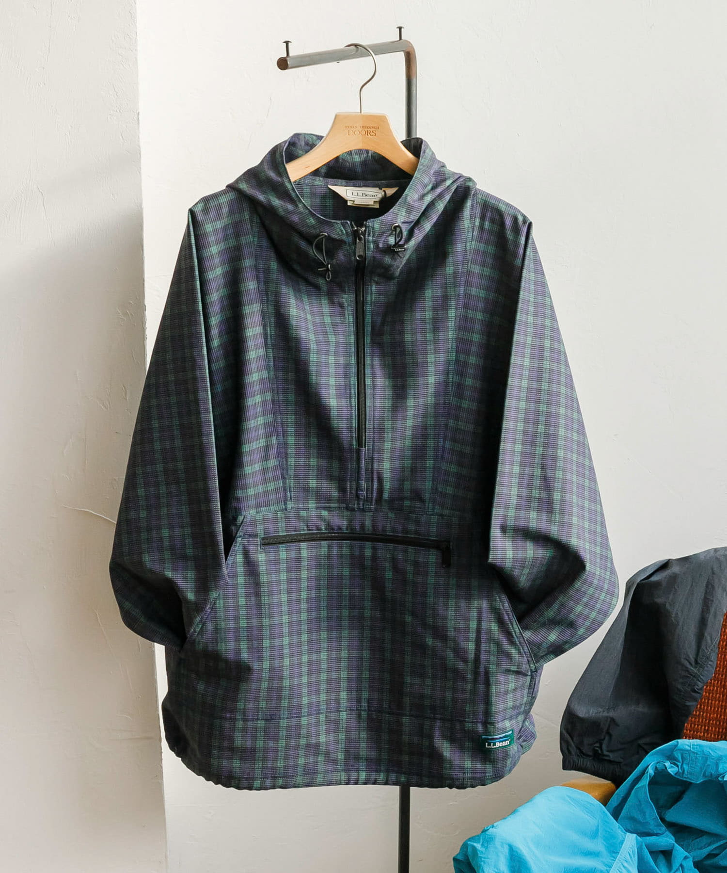 L.L.Bean Beans Pattern Anorak アノラック パーカー 