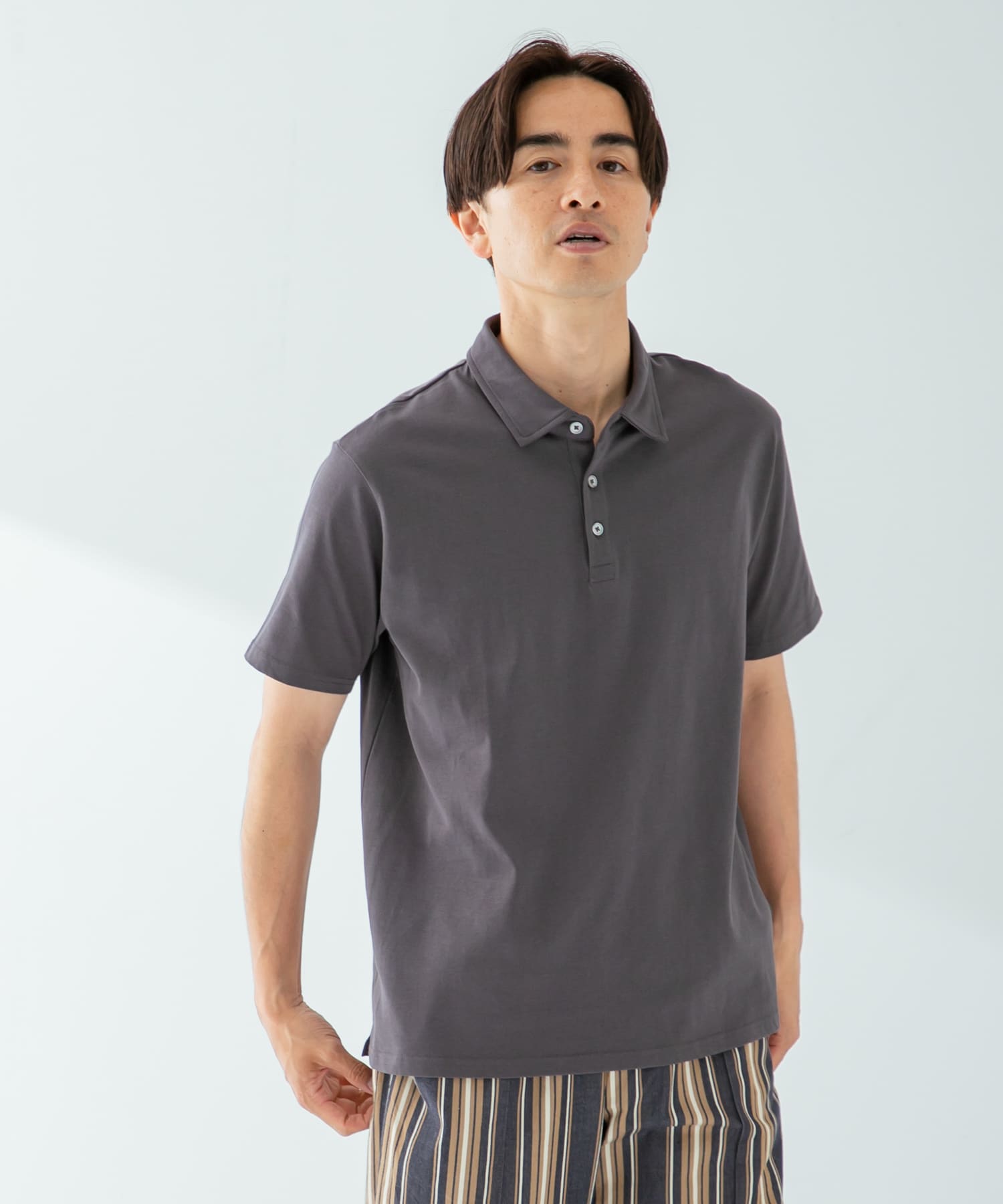 H18405-10 ELEVENTY ポロシャツ L
