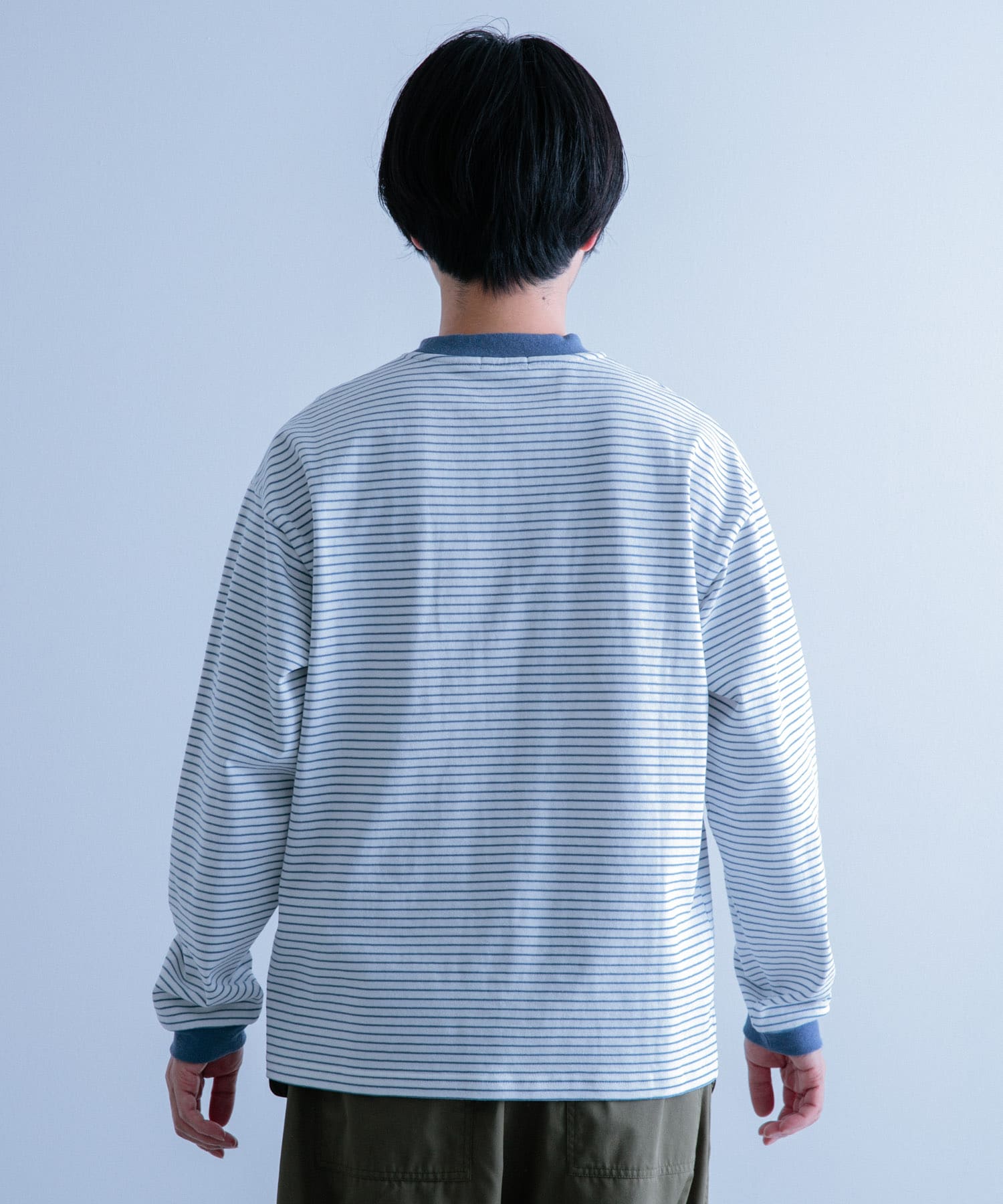 リンガーボーダー ロングスリーブTシャツ[IT34-11A017]｜URBAN