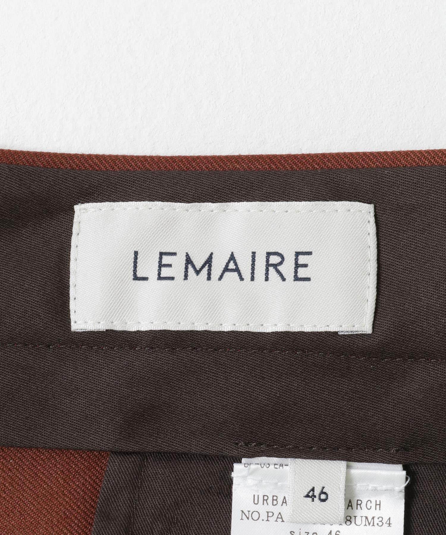 LEMAIRE ONE PLEAT PANTS[PA10281048UM34]｜URBAN RESEARCH公式