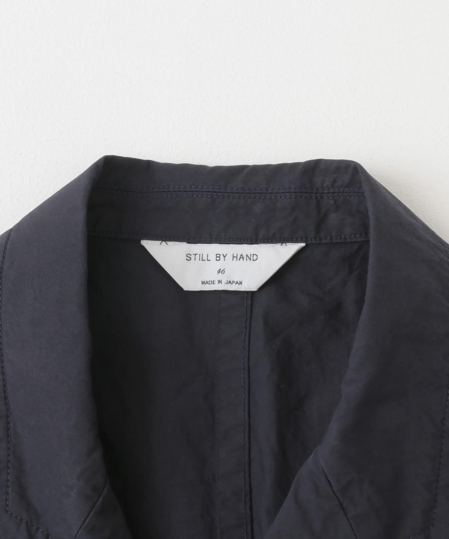 STILL BY HAND コットンテーラードジャケット[JK01231-DM34]｜URBAN