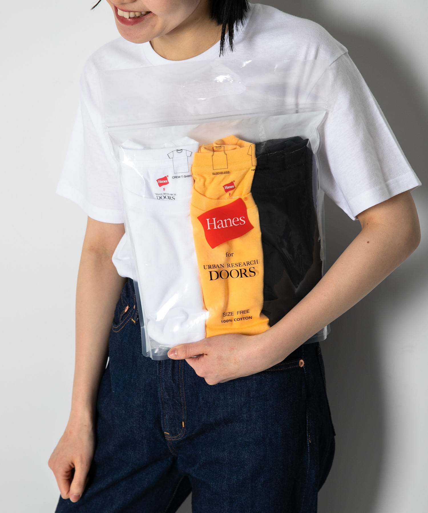 別注』Hanes×DOORS 3P T-SHIRTS[HW1-X702S-DW35]｜URBAN RESEARCH公式
