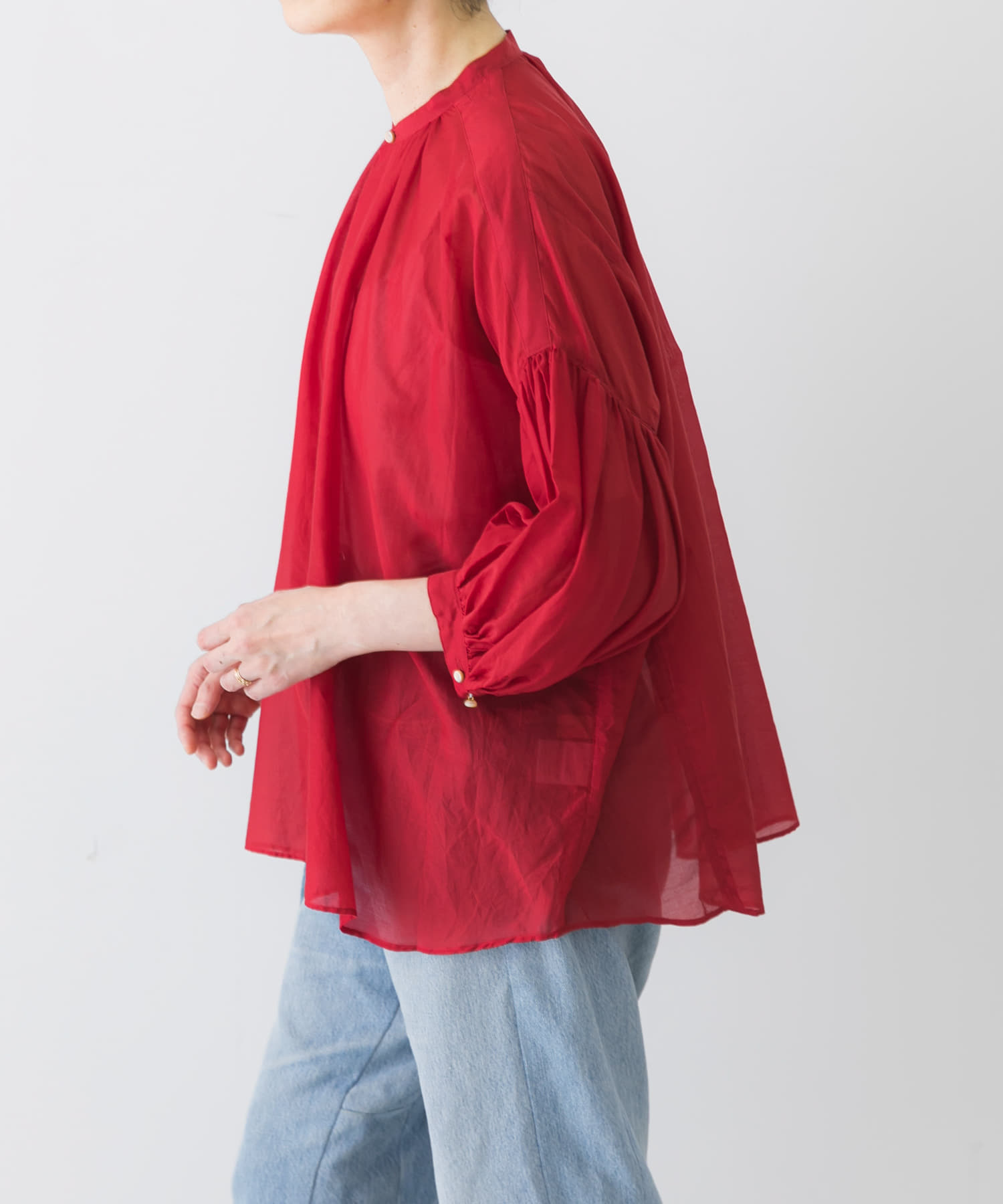 suzuki takayuki puff sleeve blouse[S231-08-KL34]｜URBAN RESEARCH 