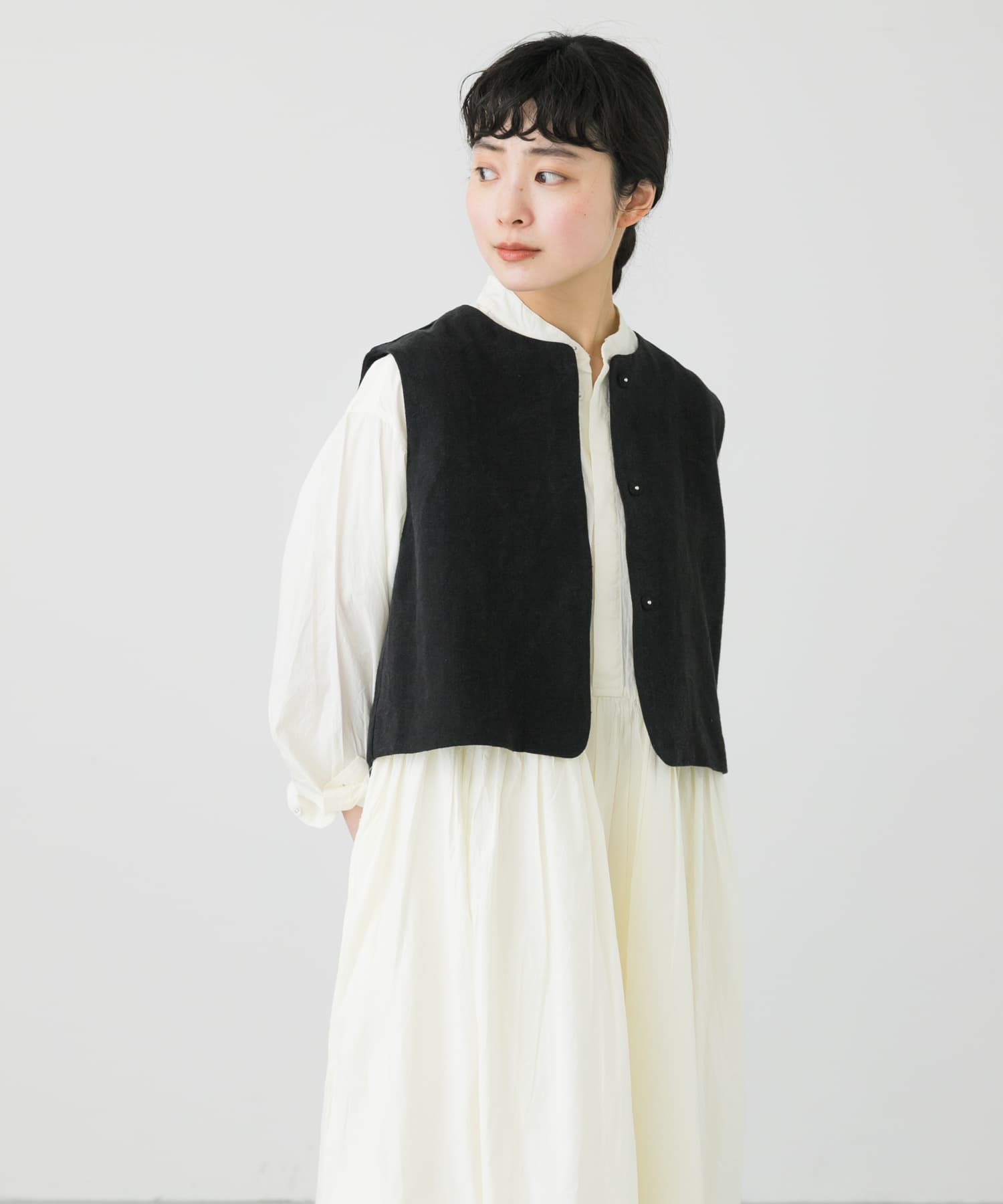リネンレーヨンショートベスト[GA35-23S003]｜URBAN RESEARCH公式ファッション通販