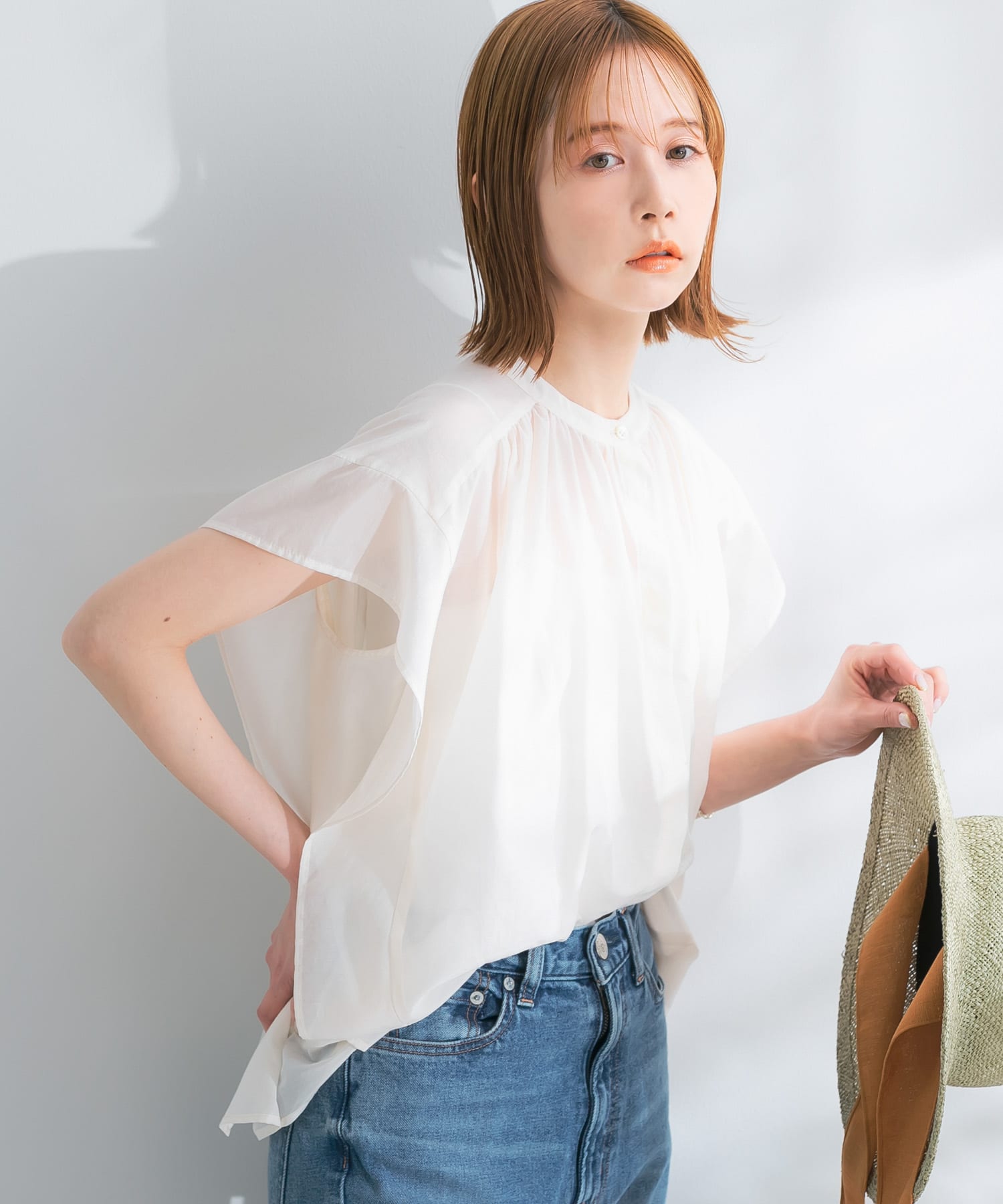 コットンシルクデザインブラウス[RA35-23C505]｜URBAN RESEARCH公式