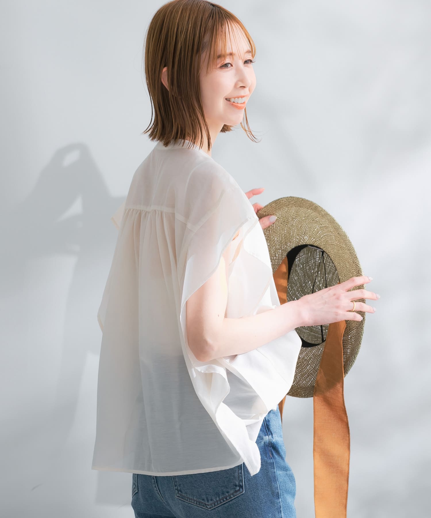 コットンシルクデザインブラウス[RA35-23C505]｜URBAN RESEARCH公式