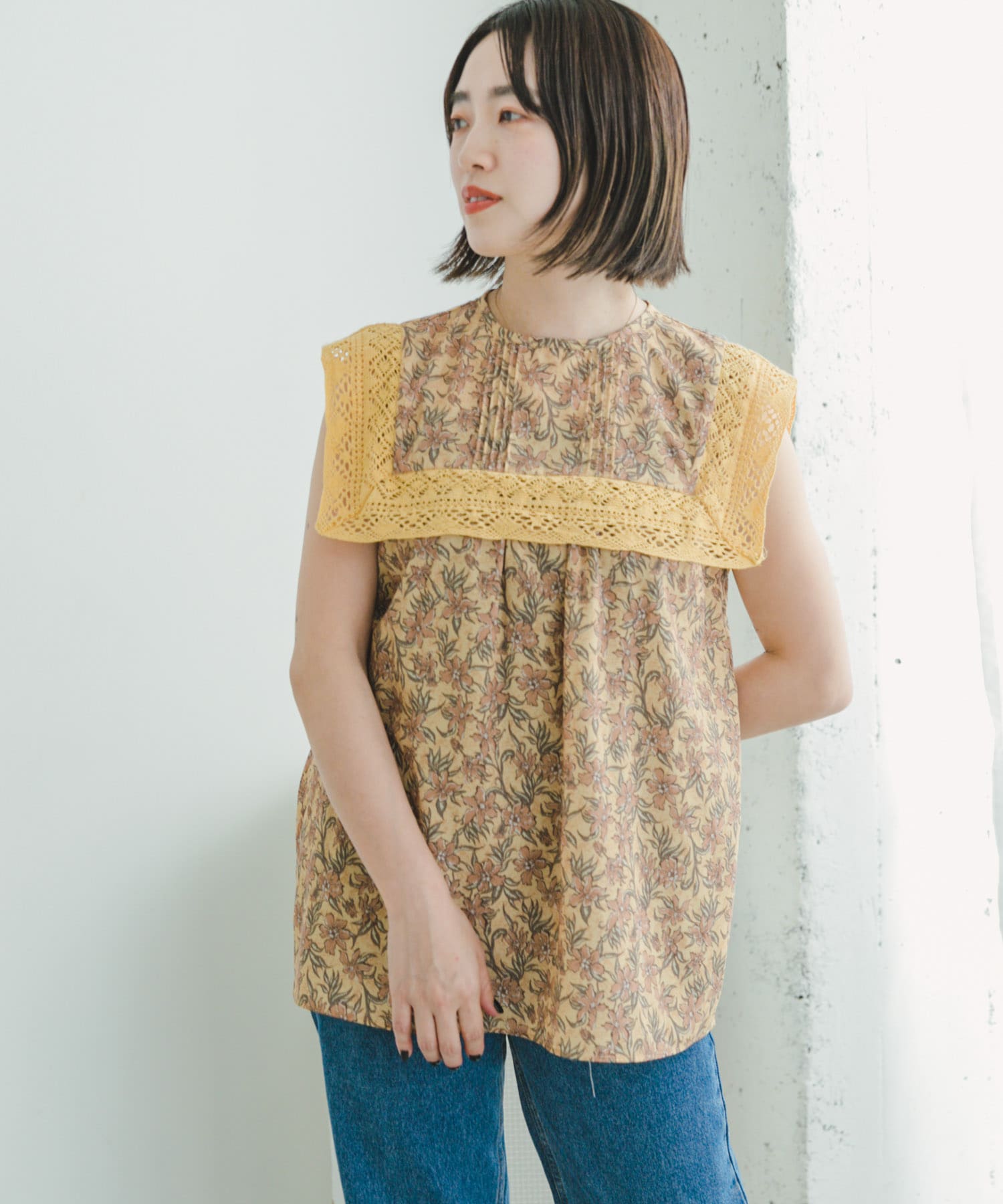 レースキリカエフレンチブラウス[IT35-23A008]｜URBAN RESEARCH公式 