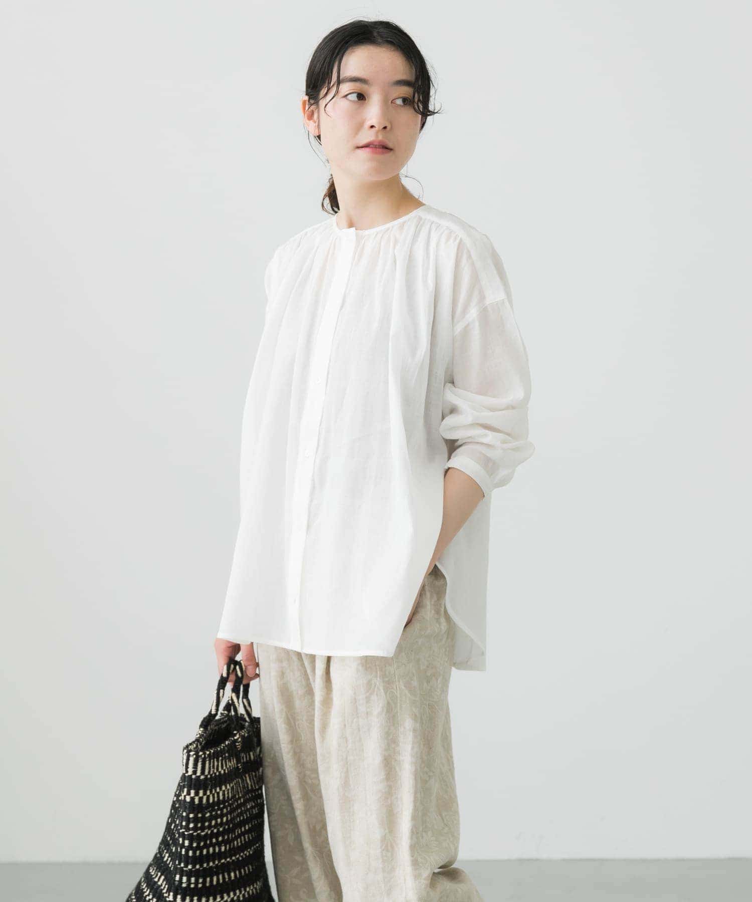 ラミーコットンギャザーブラウス[GA35-23S009]｜URBAN RESEARCH公式 