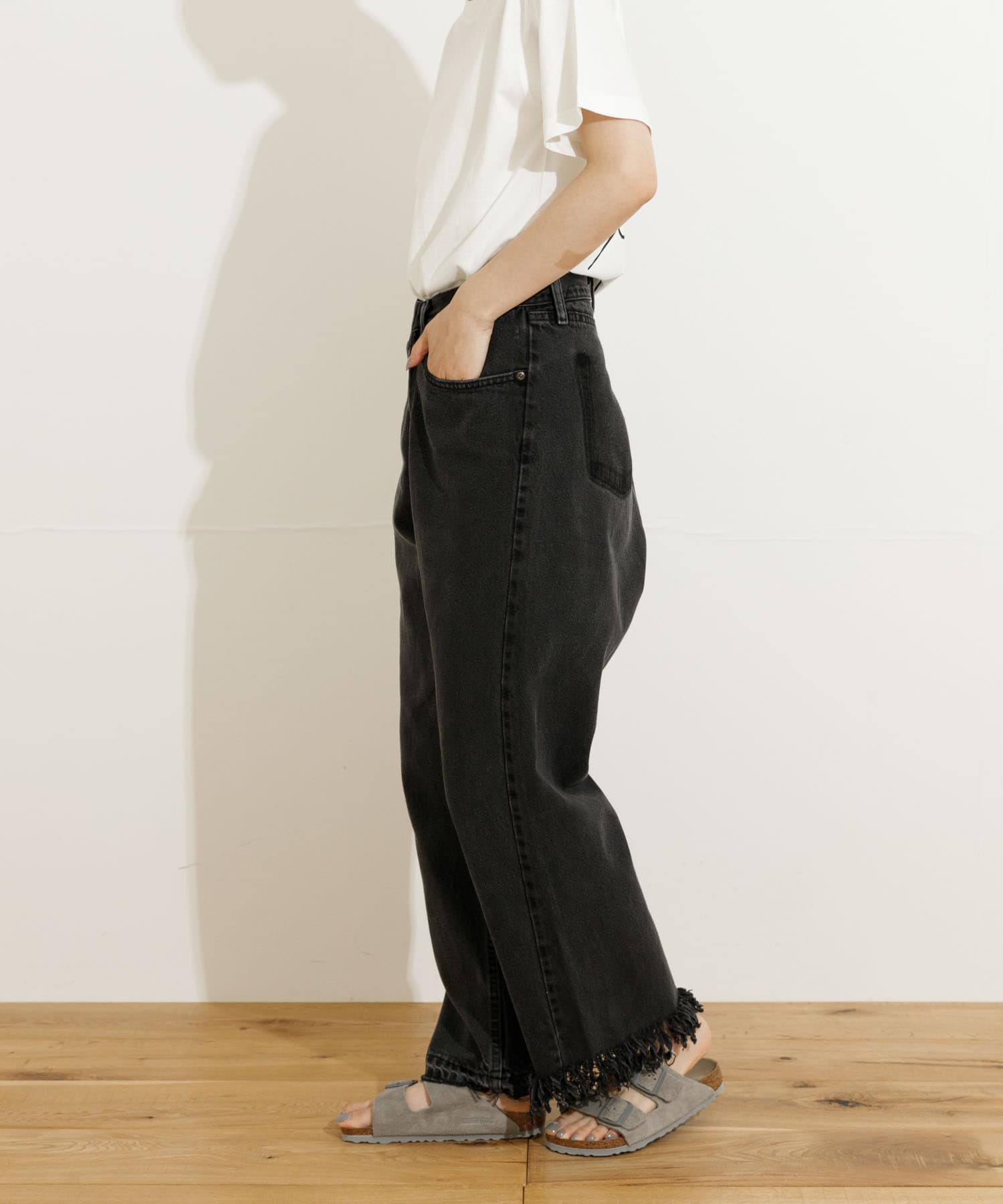 77circa fringe denim pants 26[77-ccbs0126-T33]｜URBAN RESEARCH公式 ...