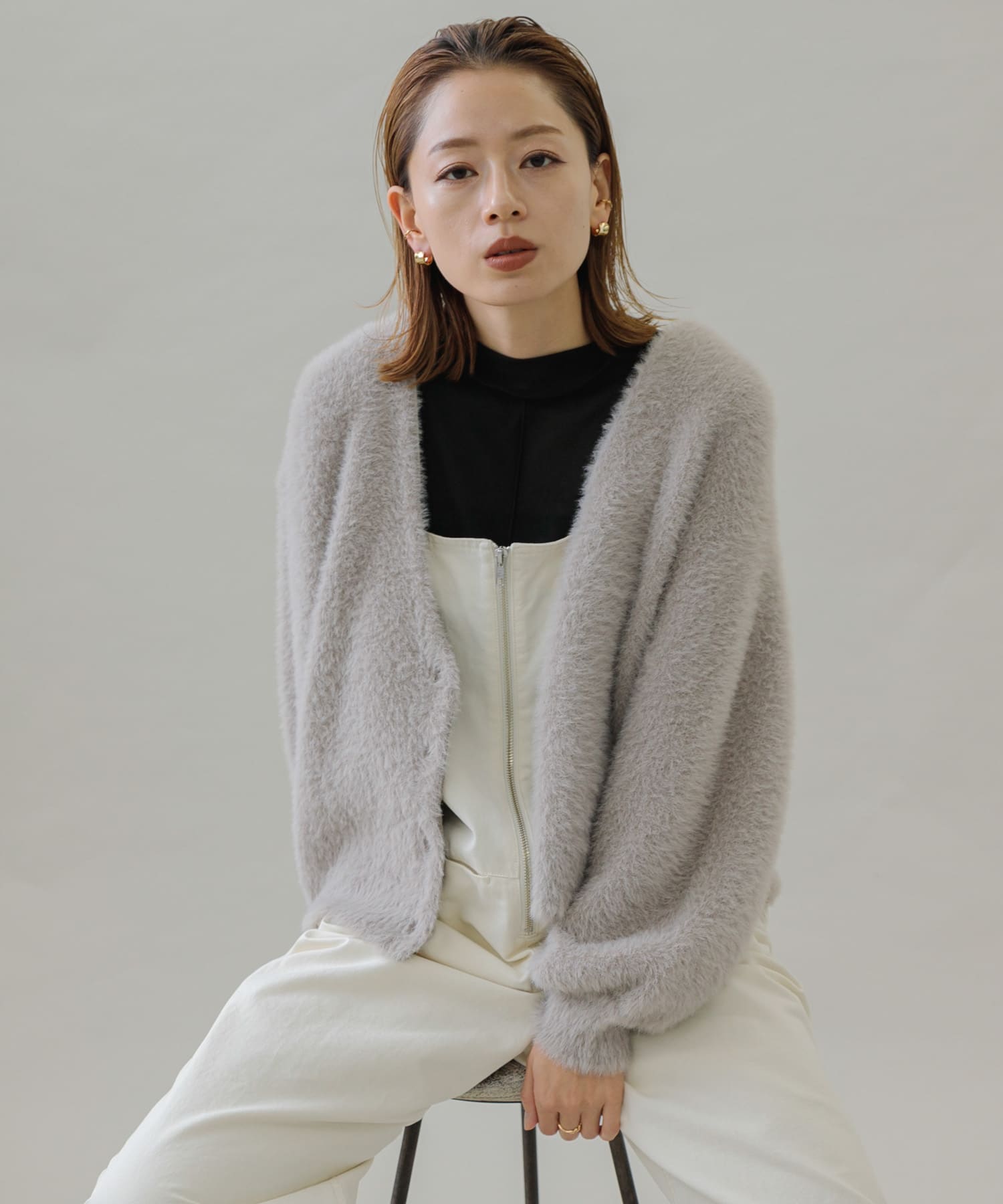 フェザーダブルフェイスカーディガン[LA37-22T702]｜URBAN RESEARCH