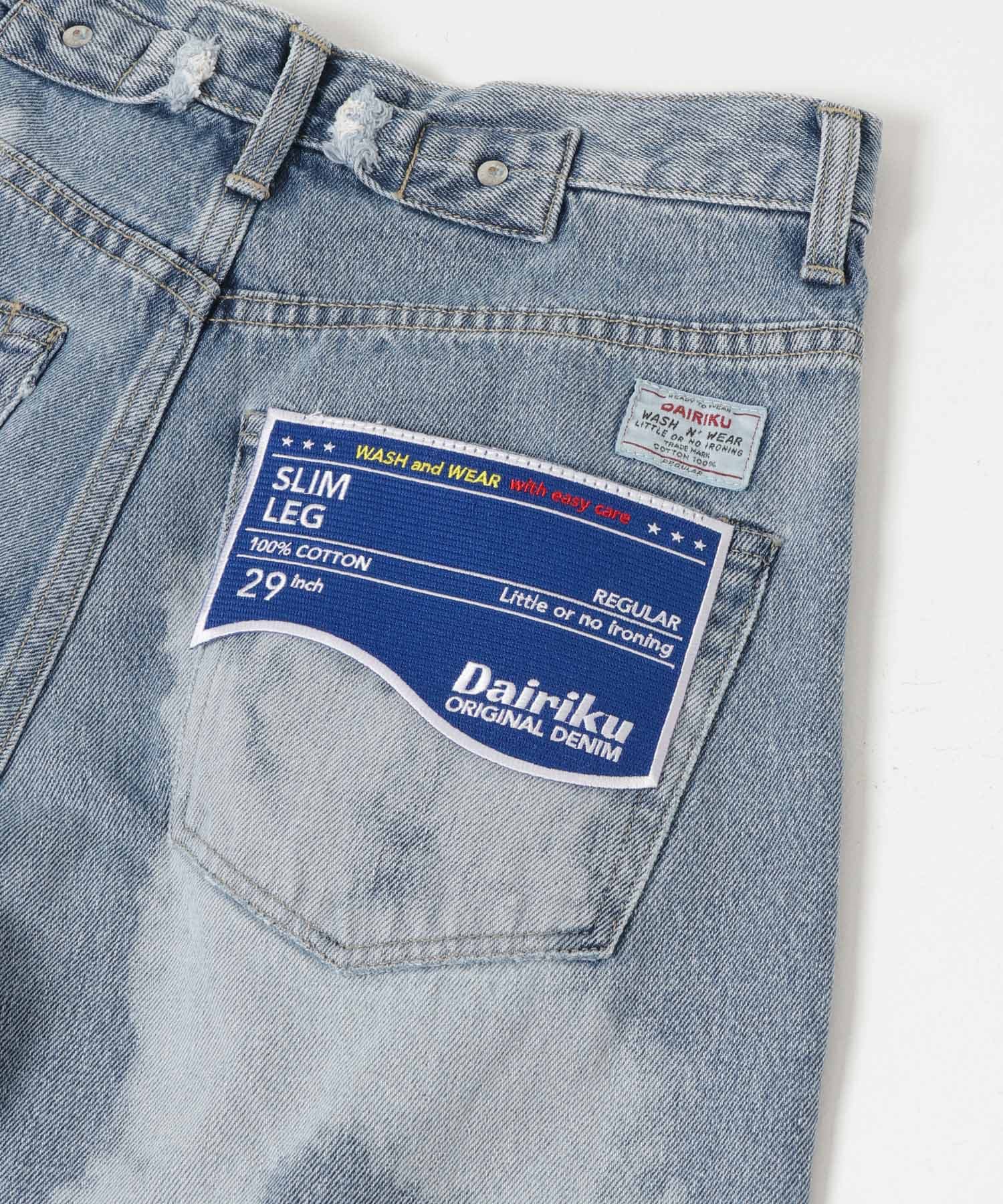 DAIRIKU Bleach Slim Denim Pants[23AWD-8-UM36]｜URBAN RESEARCH公式